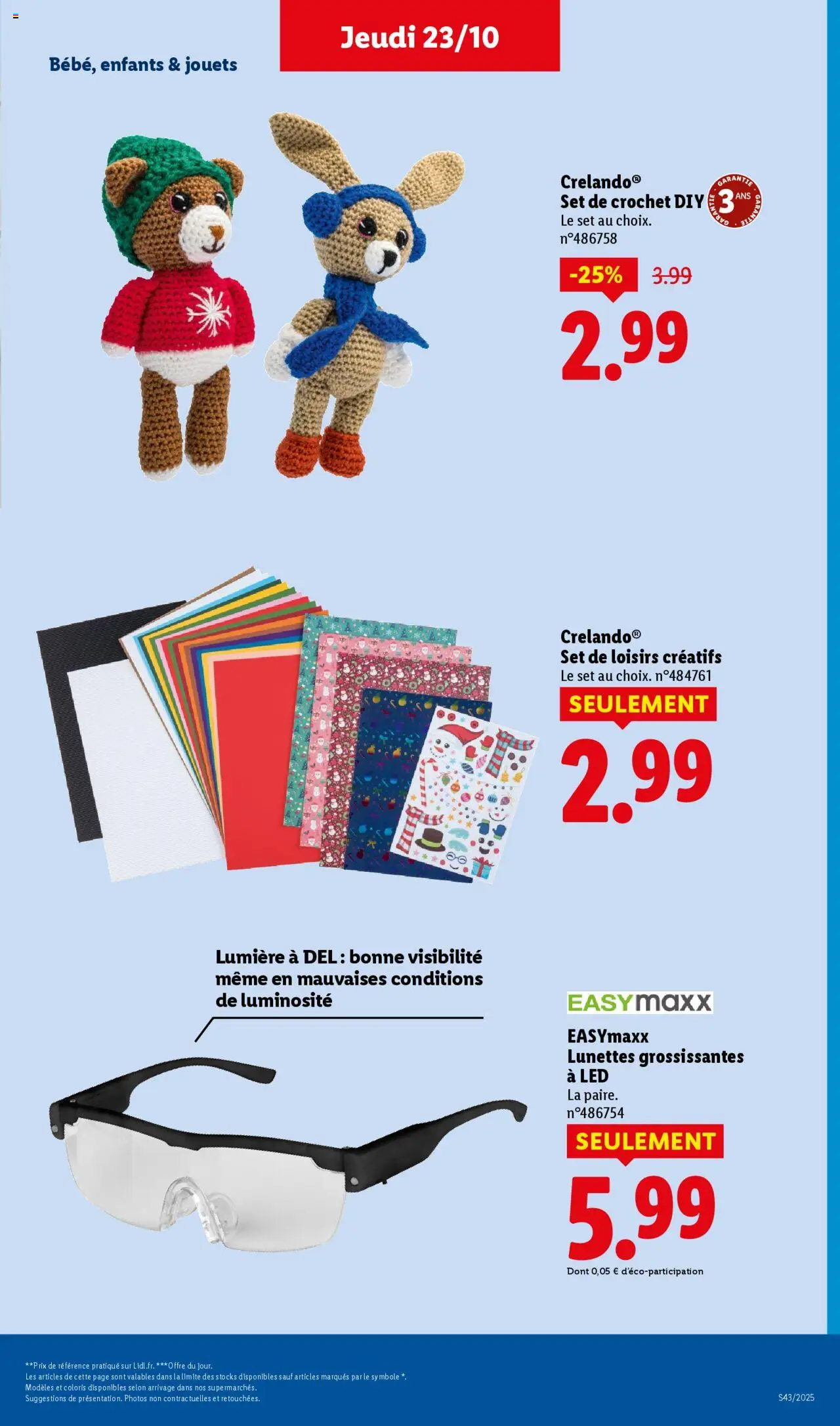 {H1} | Page: 35 | Produits: Jouets, Lunettes