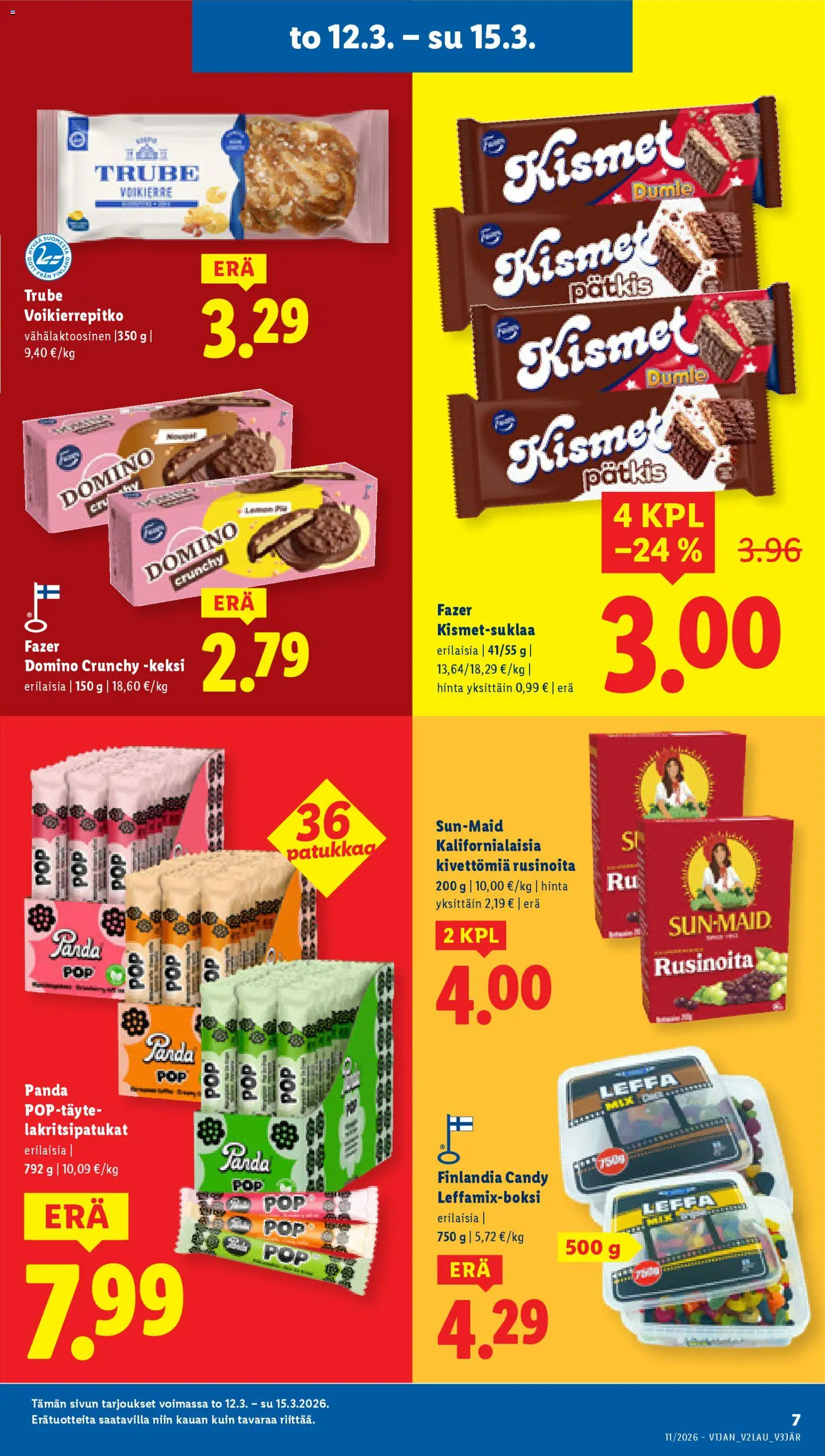 Lidl tarjoukset – voimassa 12.03.2026 alkaen | Sivu: 7