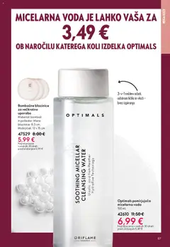Oriflame katalog akcije – veljaven od 08.10.2025 | Stran: 87 | Izdelki: Licila, Micelarna voda, Voda