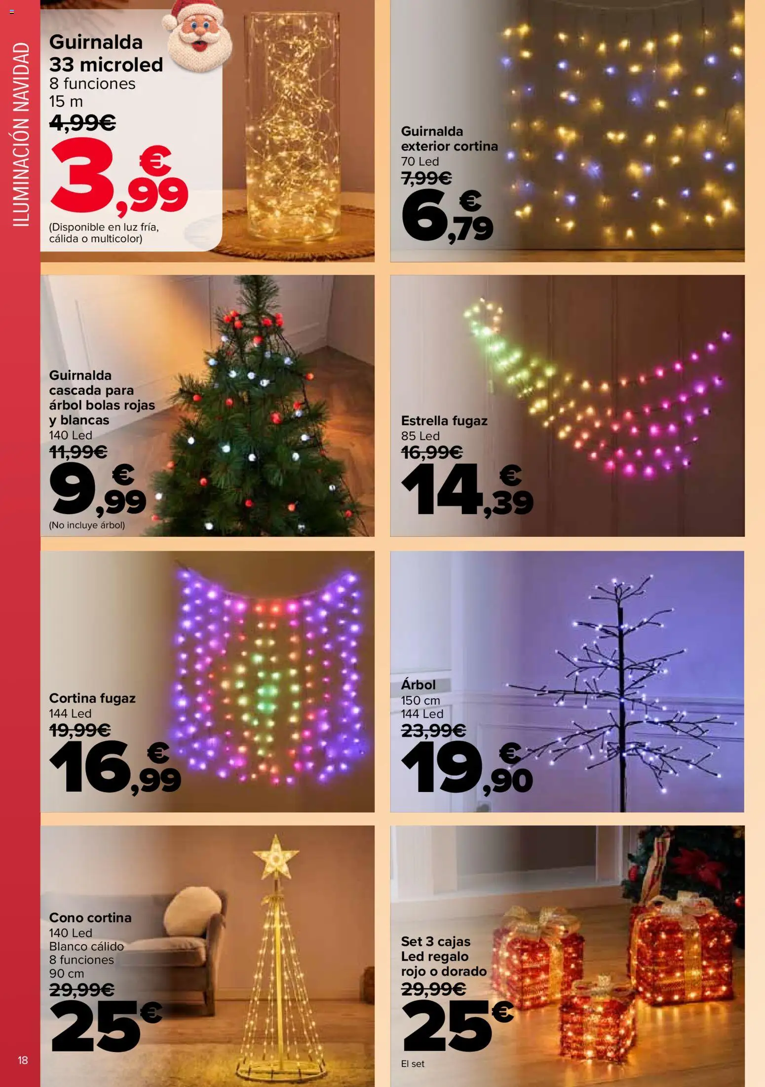 Carrefour Decoración │ válido desde el 11.11.2025 | Página: 18 | Productos: Cortina, Galette de chaise