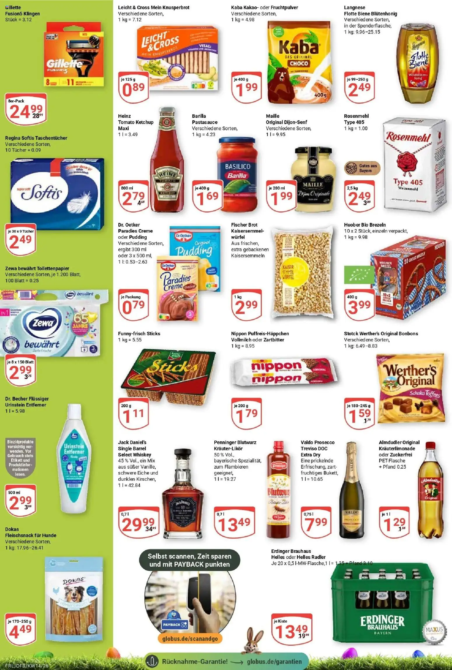Globus prospekt Freilassing	 – gültig ab 30.03.2026 | Seite: 10 | Produkte: Pudding, Creme, Brot, Ketchup