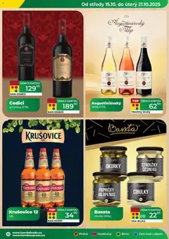 Náhled letáku Tamda Foods leták od 15.10.2025 | Strana: 17 | Produkty: Okurky, Primitivo, Krušovice, Krušovice 12