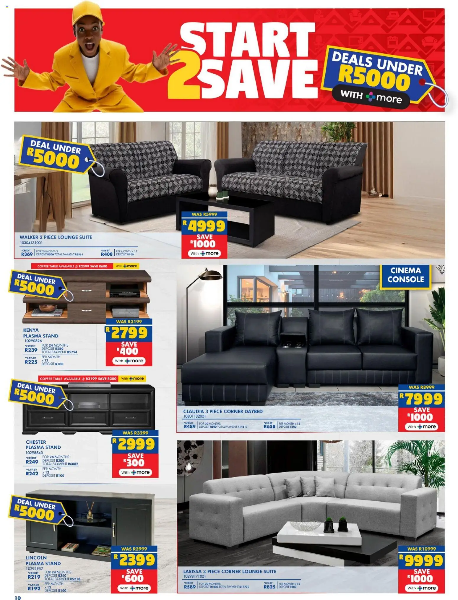 New Russells catalogue – valid from 15.01.2026 | Page: 10 | Products: Coffee table, Table, Lounge suite, Coffee