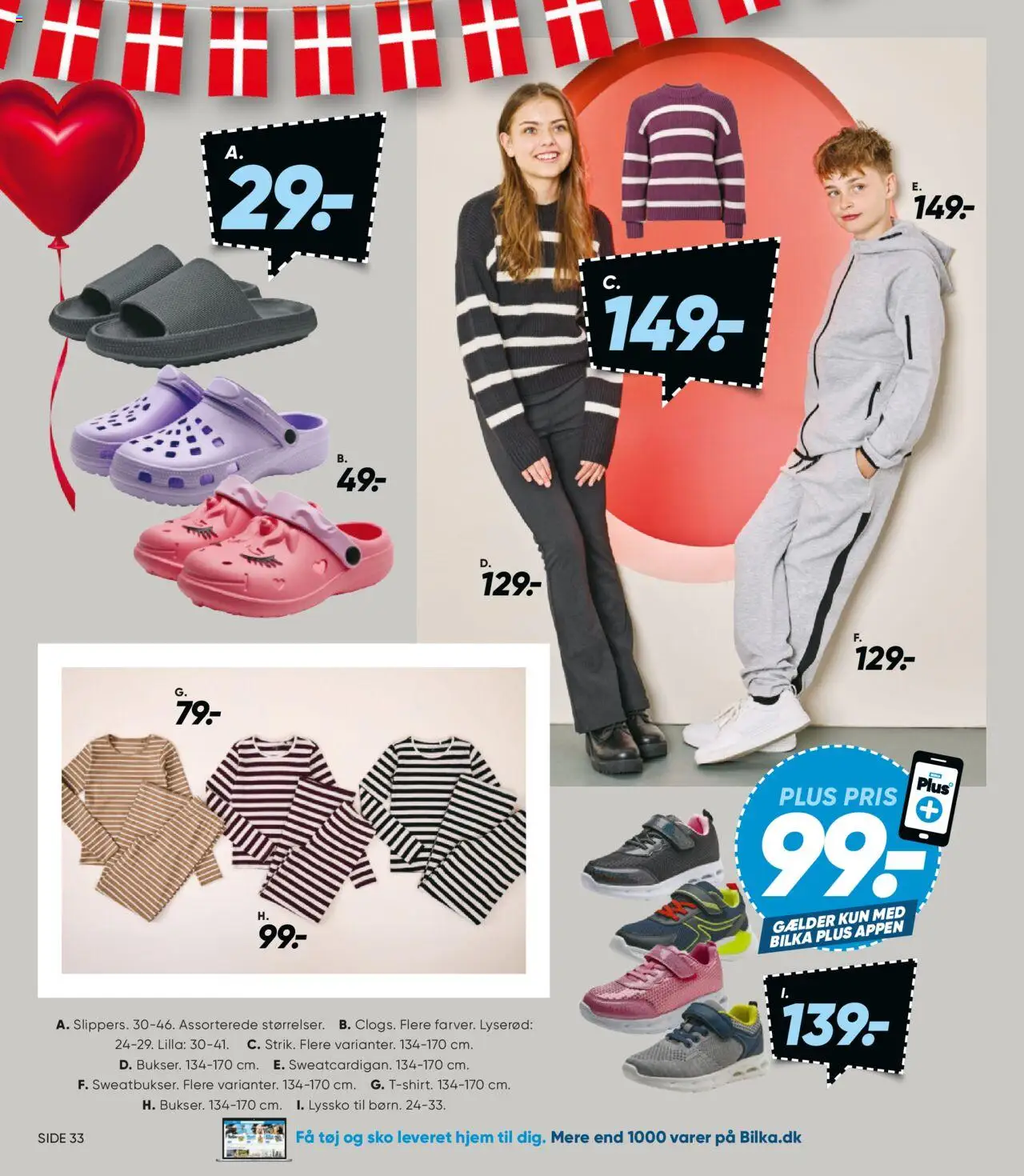 Bilka Tilbudsavis gyldig fra 22.08.2025 | Side: 44 | Produkter: Sko, Tøj