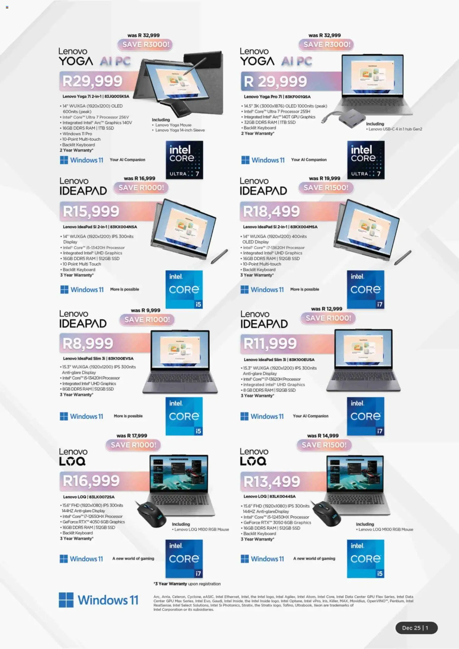 New Computer Mania catalogue – valid from 01.12.2025 | Page: 13 | Products: Data, PC, Mouse, Keyboard