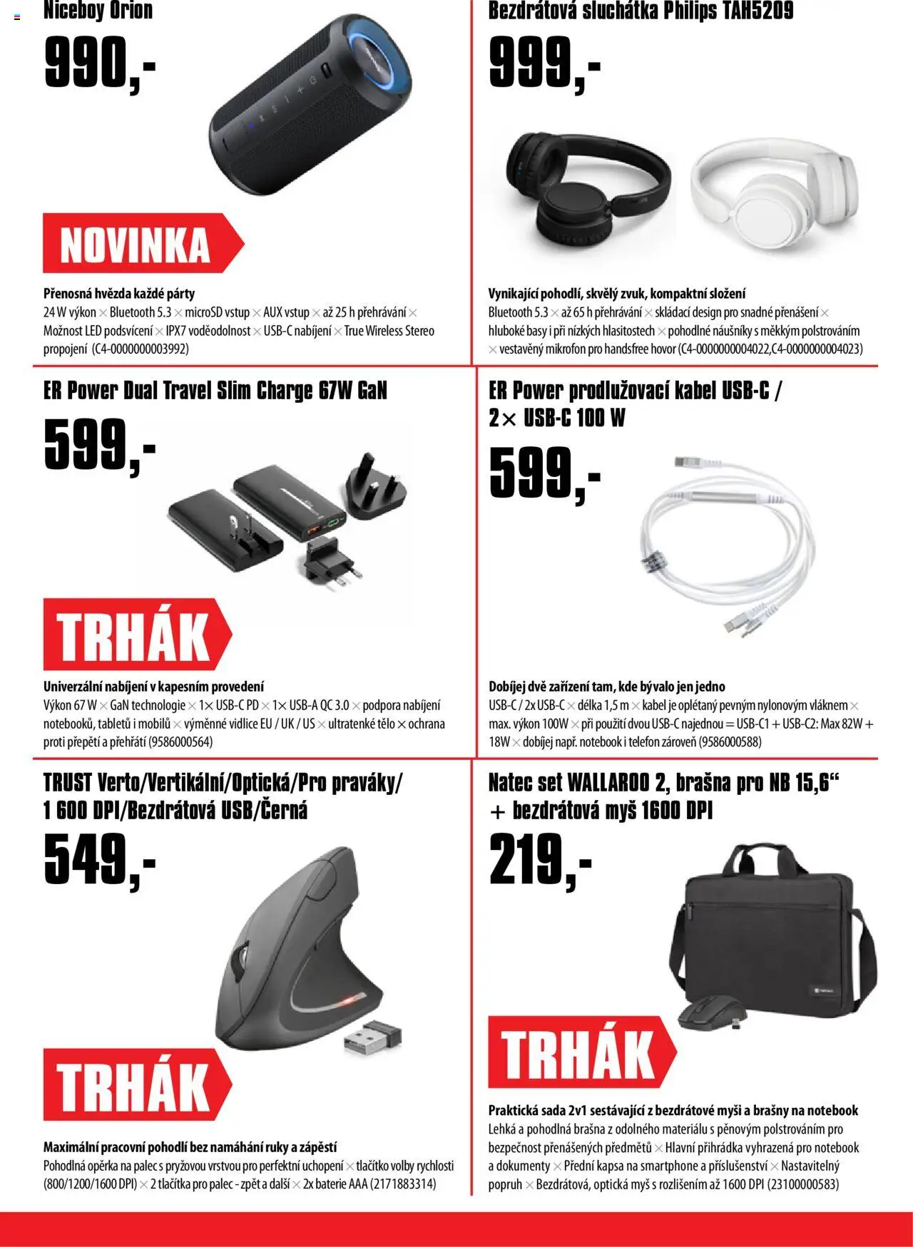 Comfor leták od 04.08.2025 | Strana: 7 | Produkty: Smartphone, Notebook, Prodlužovací kabel, Bezdrátová sluchátka