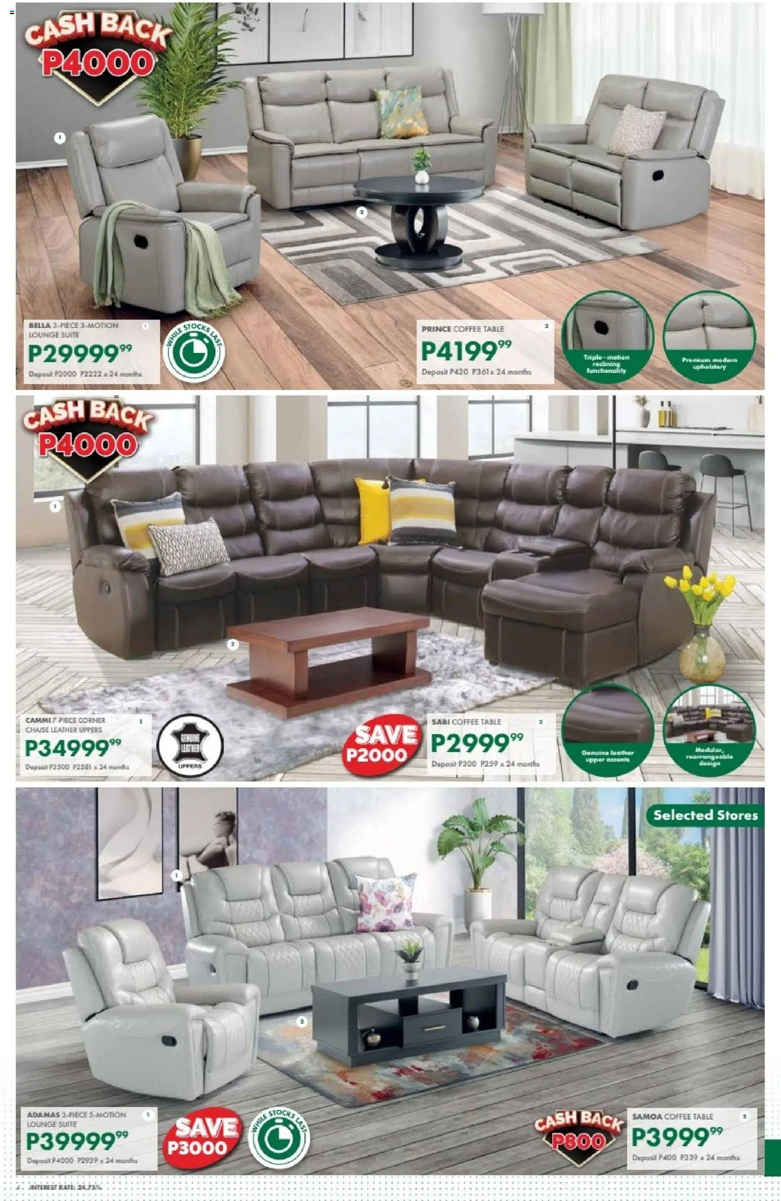 New Beares catalogue – valid from 13.04.2026 | Page: 4 | Products: Coffee table, Lounge suite, Coffee, Chaise