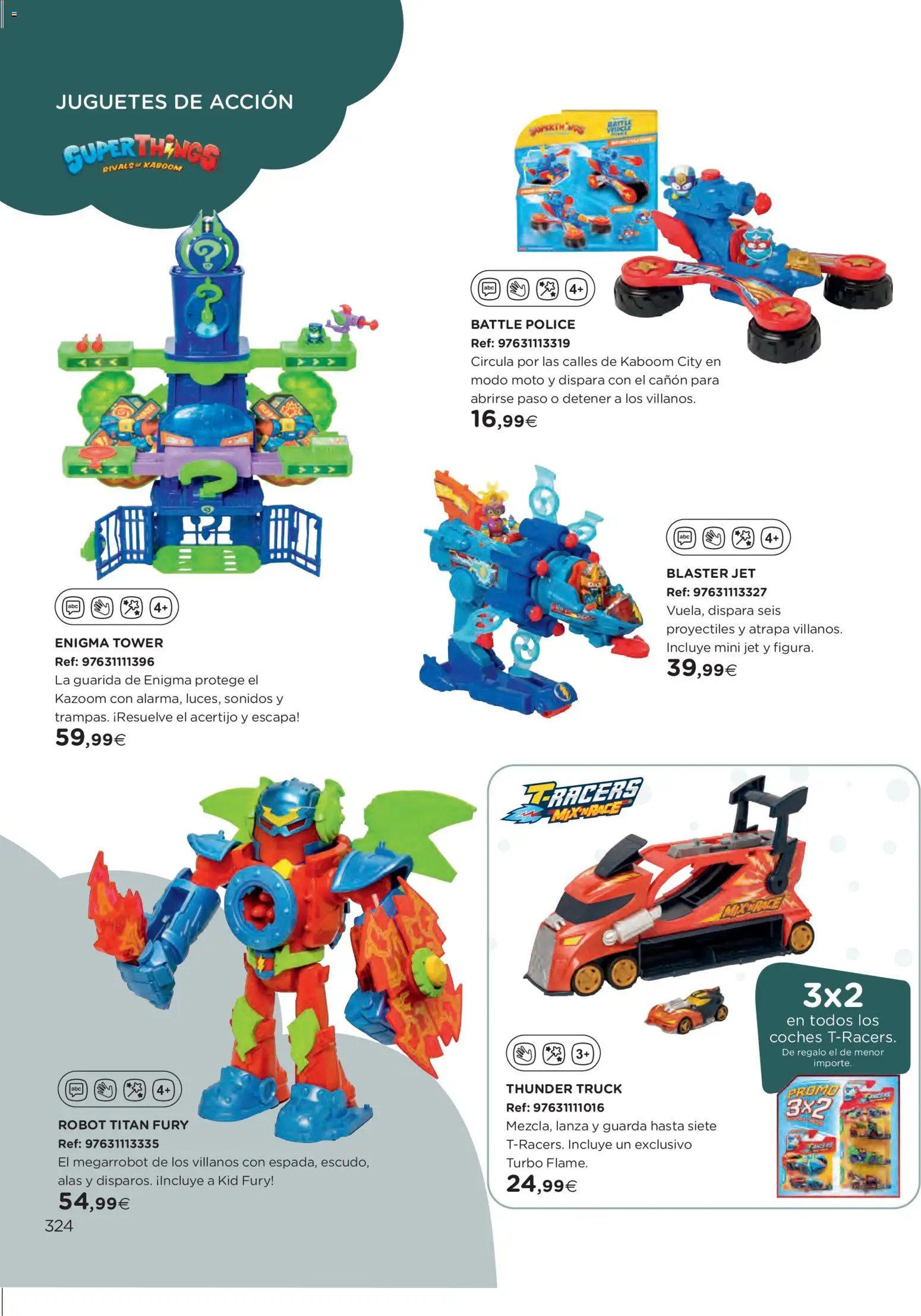 El Corte Inglés ofertas │ válido desde el 27.10.2025 | Página: 324 | Productos: Juguetes, Robot