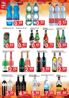 CBA Verex leták platný od 16.10.2025 | Strana: 10 | Produkty: Zlatý Bažant, Mitická, Gambrinus, Baldovská