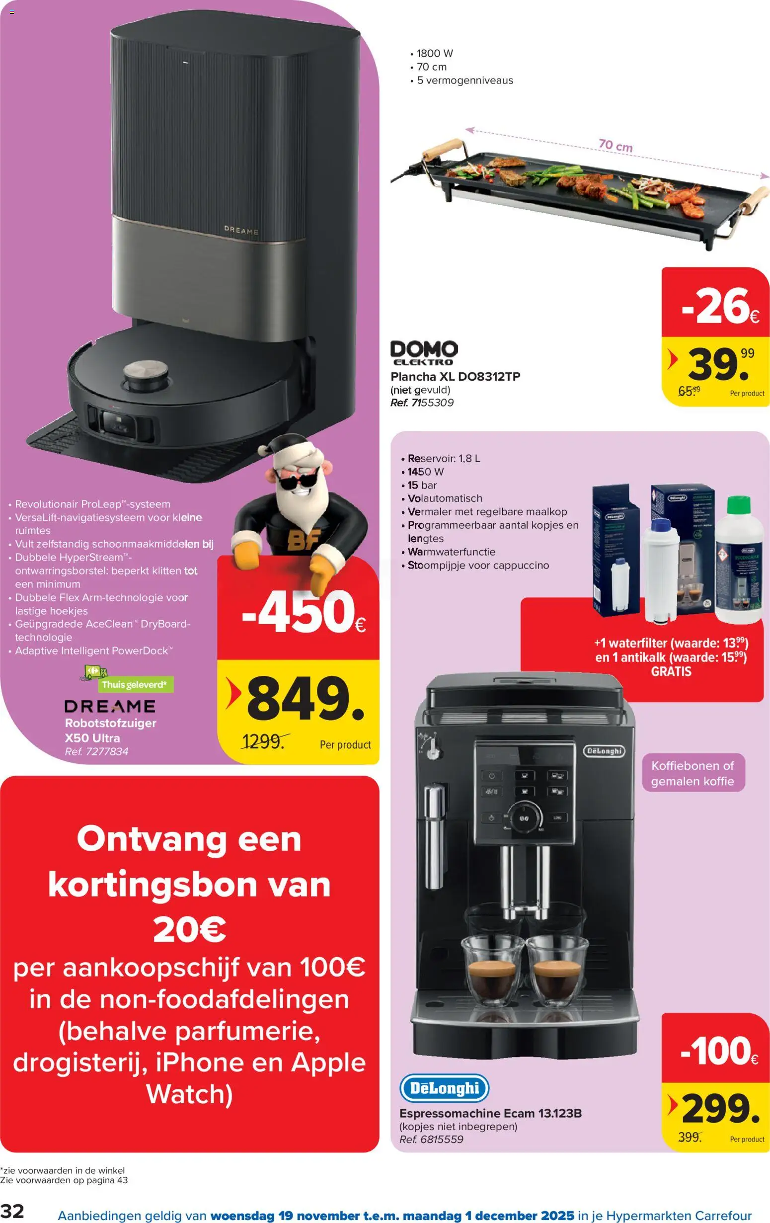 {H1} | Pagina: 32 | Producten: Csirkecombfile, Cappuccino, Koffiebonen, Koffie