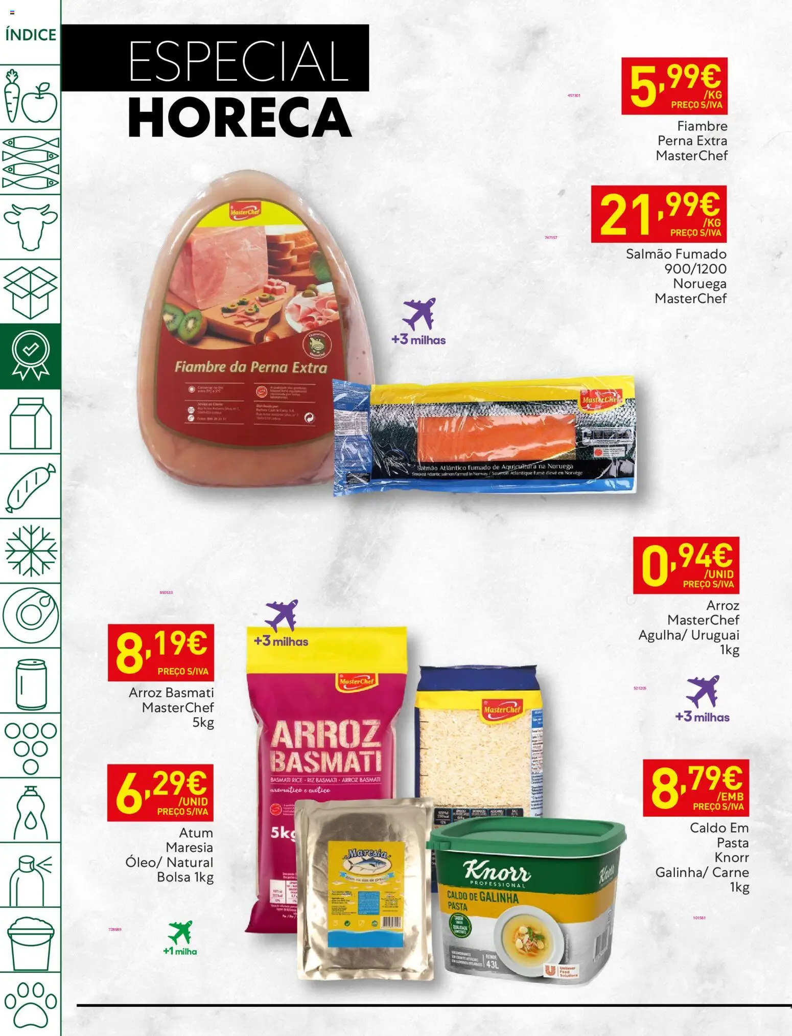 Recheio folheto │ válido de 25.12.2025 | Página: 10 | Produtos: Atum, Salmão, Arroz, Carne