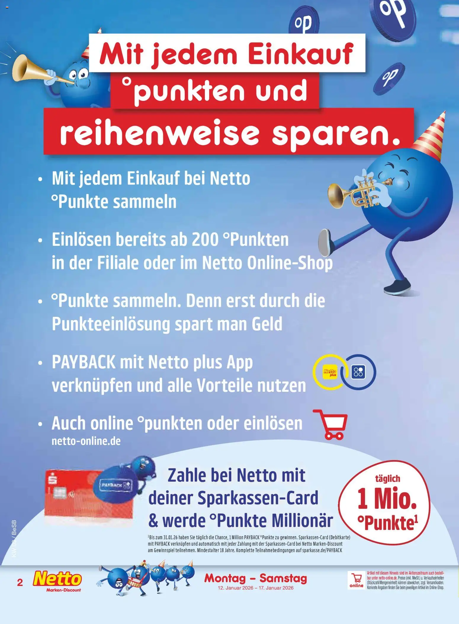 Netto Marken-Discount Prospekt 	 – gültig ab 12.01.2026 | Seite: 2