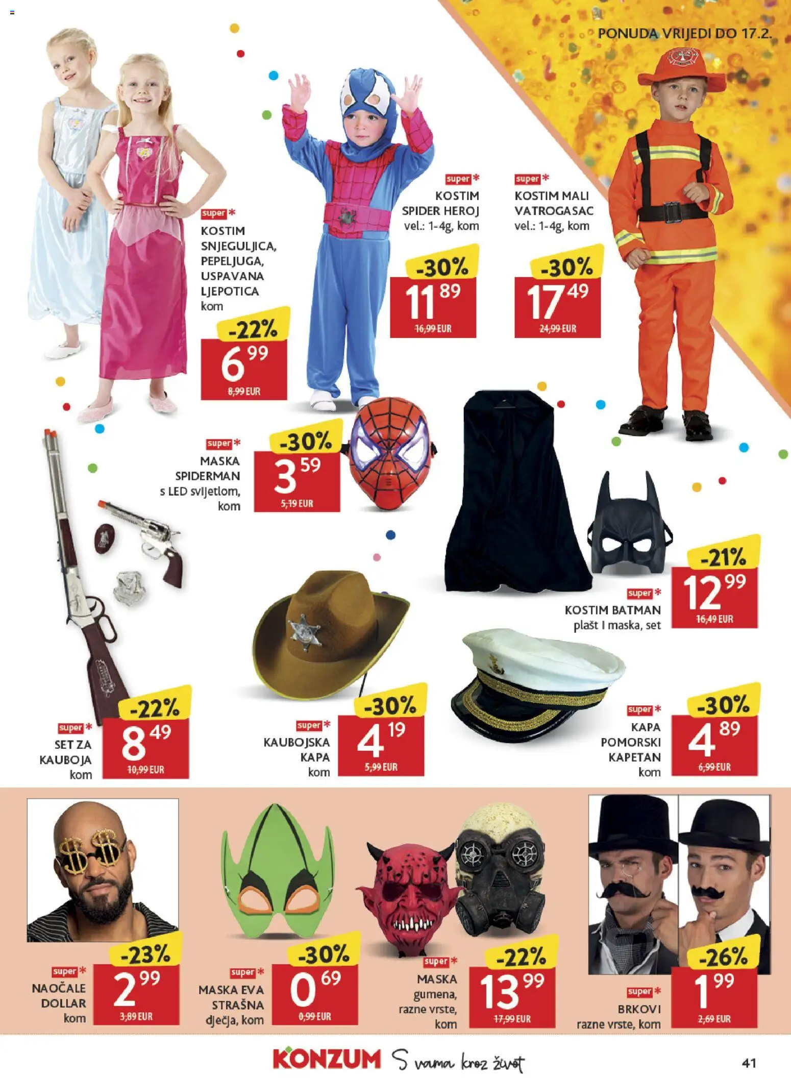 Konzum HR akciós ujság - amely érvényes a következő dátumtól: 04.02.2026 | Oldal: 41