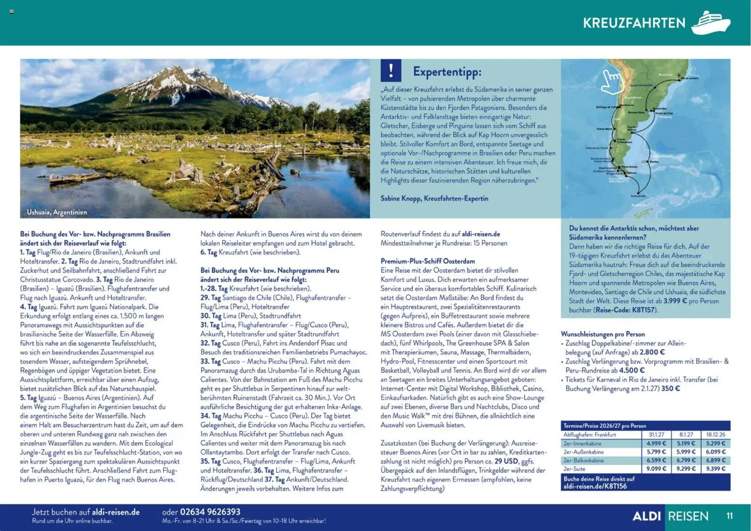 Aldi Reisen Unsere Traumreisen – gültig ab 01.01.2026 | Seite: 11