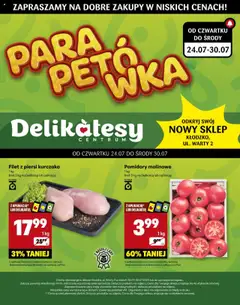 Pogląd oferty "Delikatesy Centrum Gazetka - Kłodzko Otwarcie" - ważna od 24.07.2025