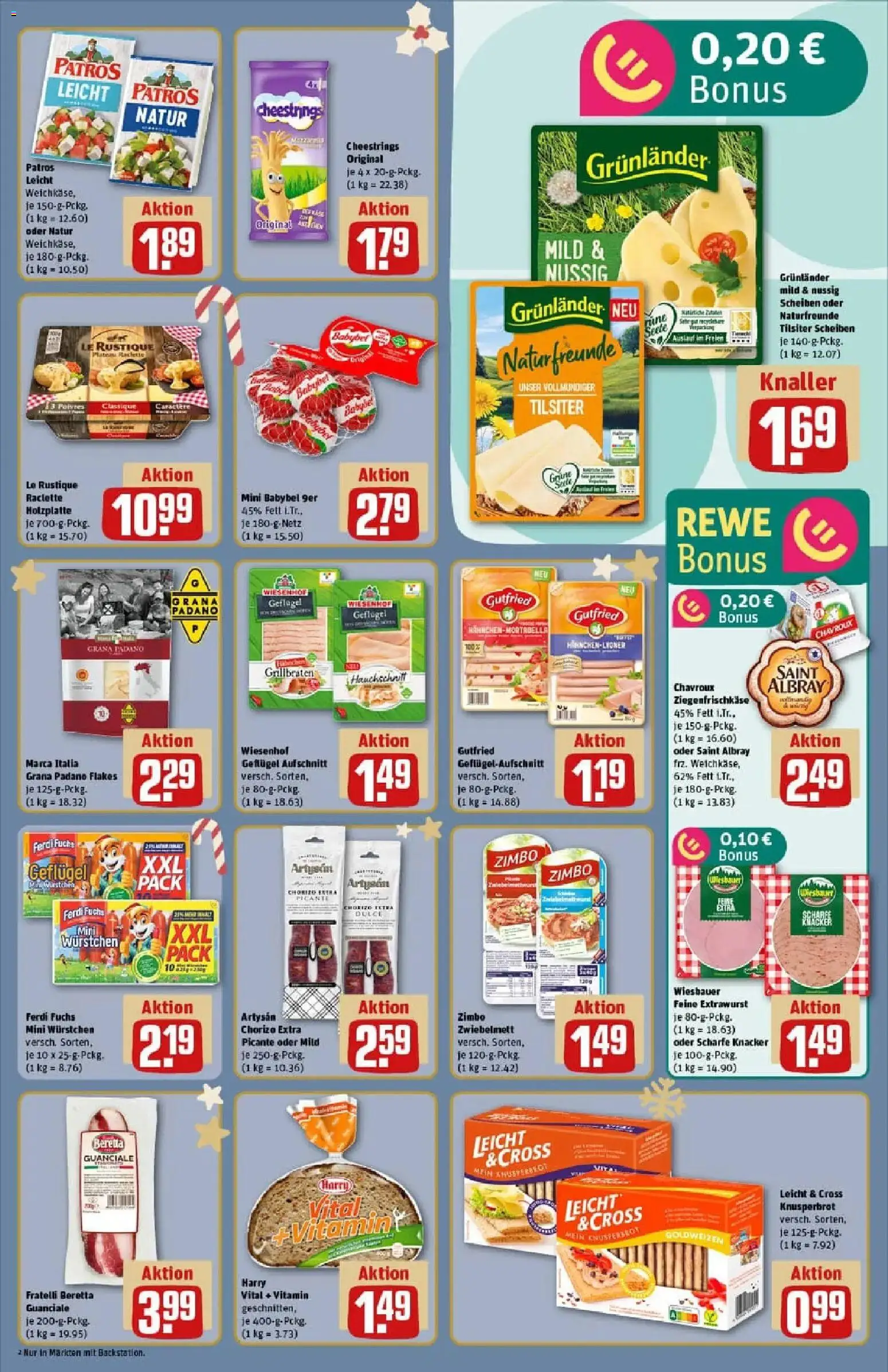 Rewe prospekt Bochum	 – gültig ab 07.12.2025 | Seite: 5 | Produkte: Patros, Grunlander, Babybel, Raclette