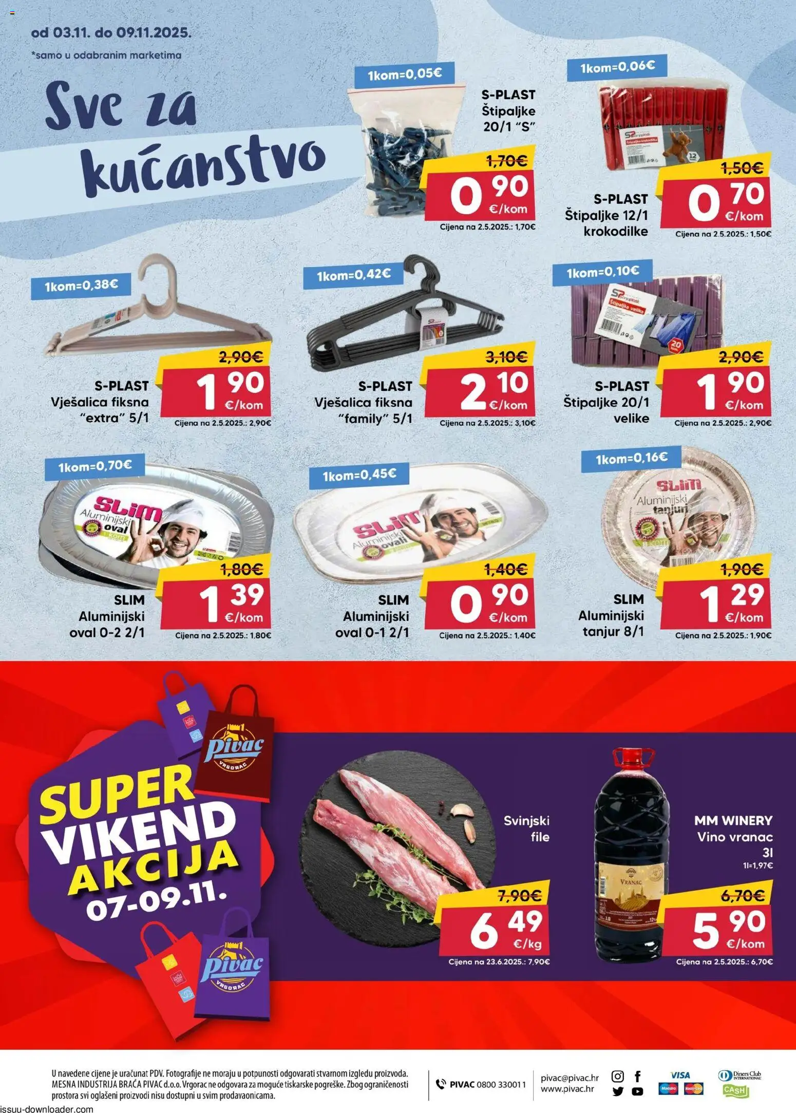 Pivac katalog | vrijedi od 03.11.2025 | Stranica: 16 | Proizvodi: Vješalica, Vino, Štipaljke, Tanjuri