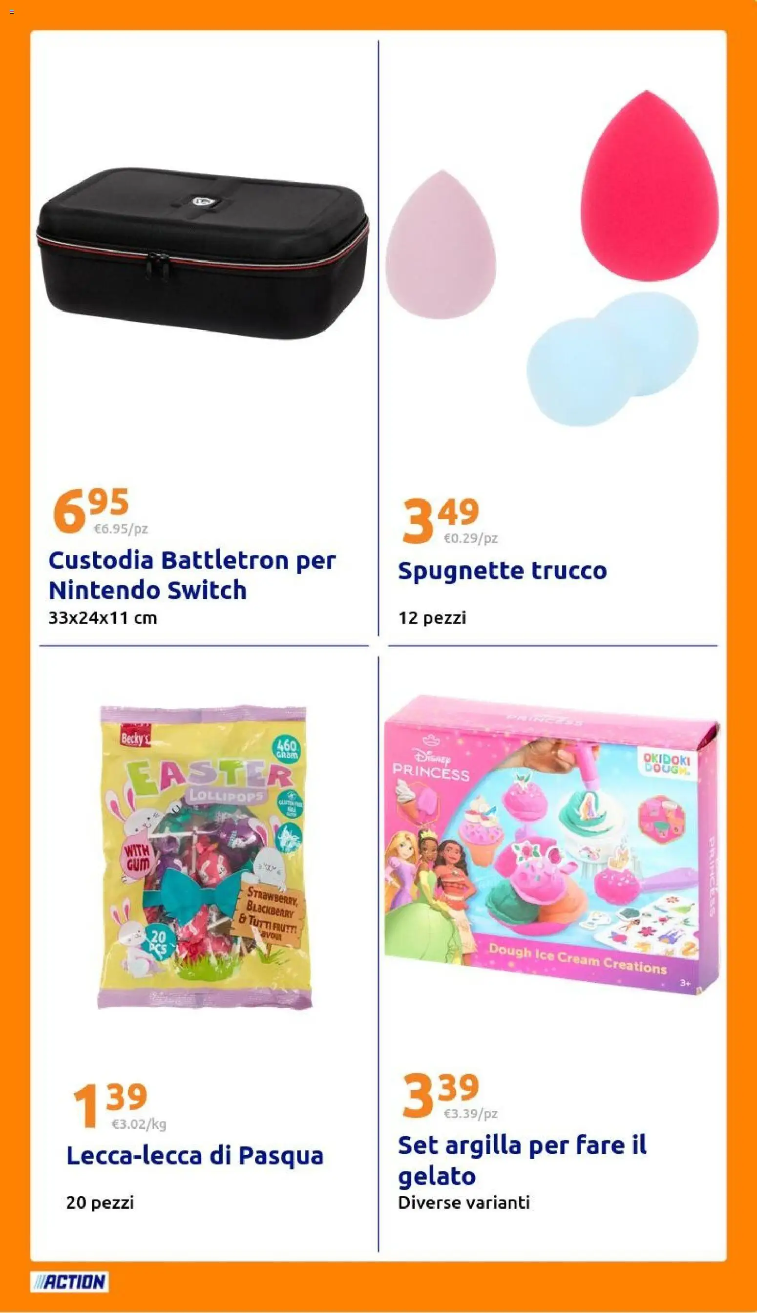 Volantino Action del 08.04.2026 | Pagina: 25 | Prodotti: Gelato, Trucco