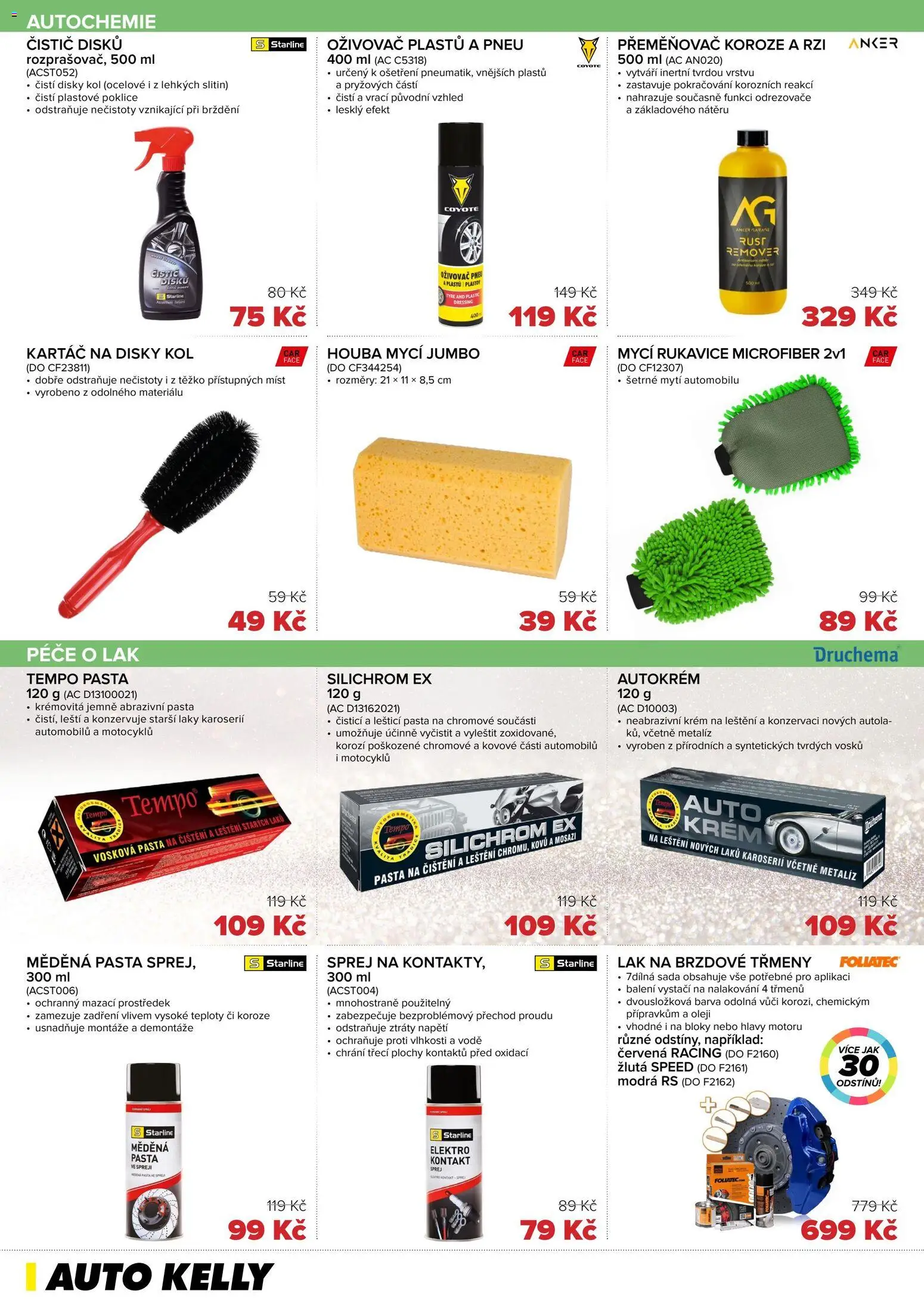 Auto Kelly leták od 03.03.2026 | Strana: 10 | Produkty: Rukavice, Krém, Poklice, Kartáč