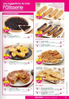 Maximo - Prévisualisation de Maximo catalogue valide à partir de 02.03.2026 | Page: 55 | Produits: Sucre, Réfrigérateur, Pastel de nata, Pâte feuilletée