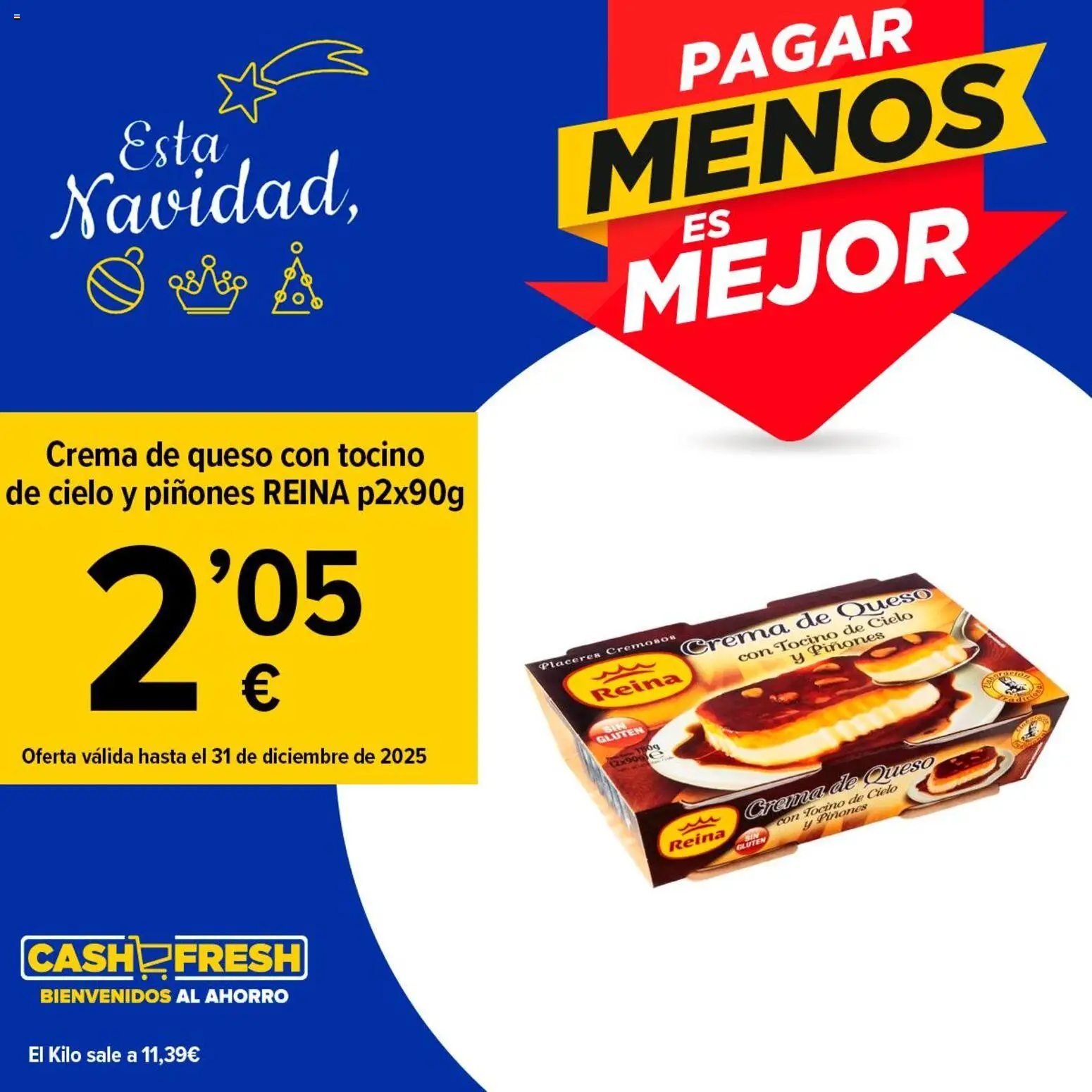 Cash Fresh folleto │ válido desde el 02.12.2025 | Página: 2 | Productos: Queso, Crema