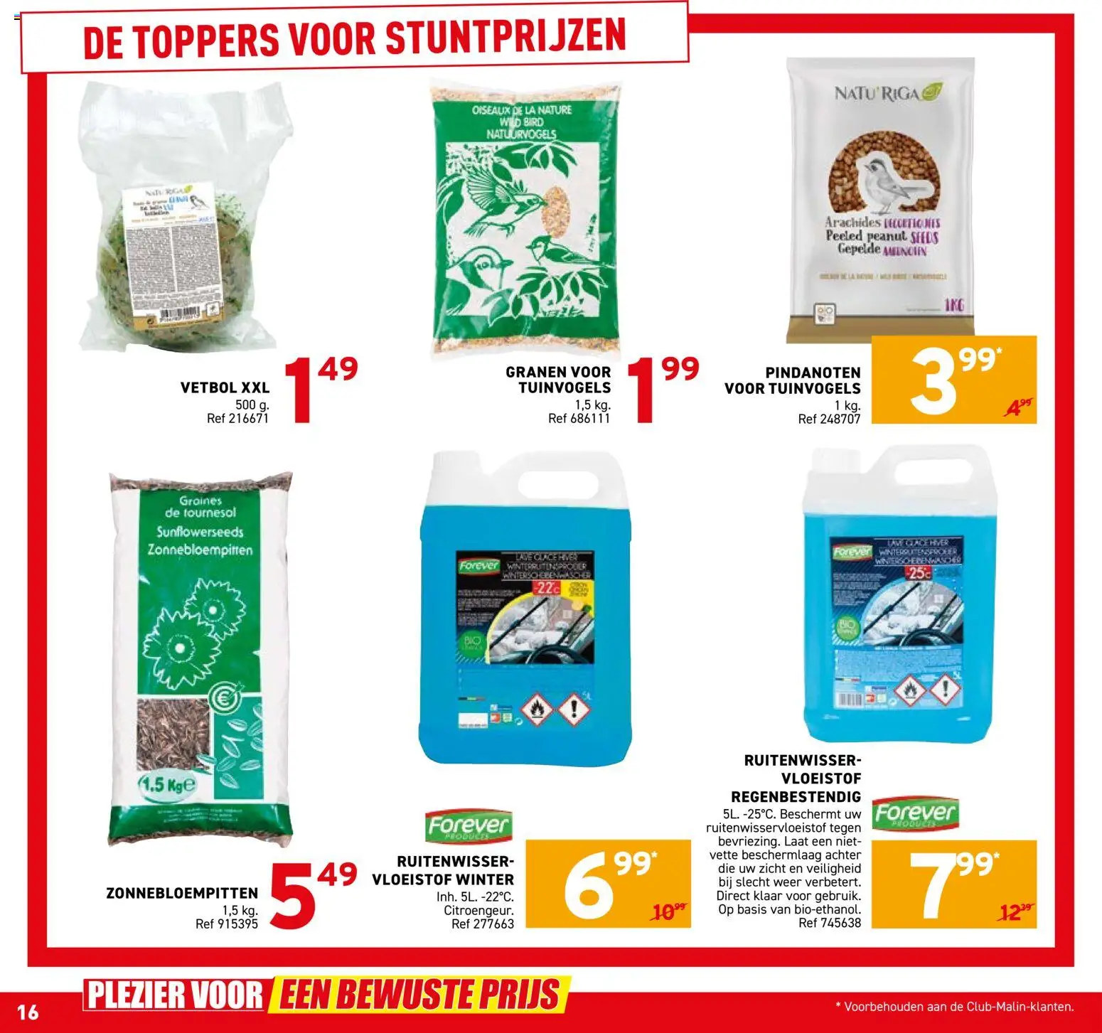 {H1} | Pagina: 16 | Producten: Pindanoten, Granen, Excentercsiszoló, La