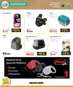 Volantino Arcaplanet del 21.07.2025 | Pagina: 28 | Prodotti: Zaino