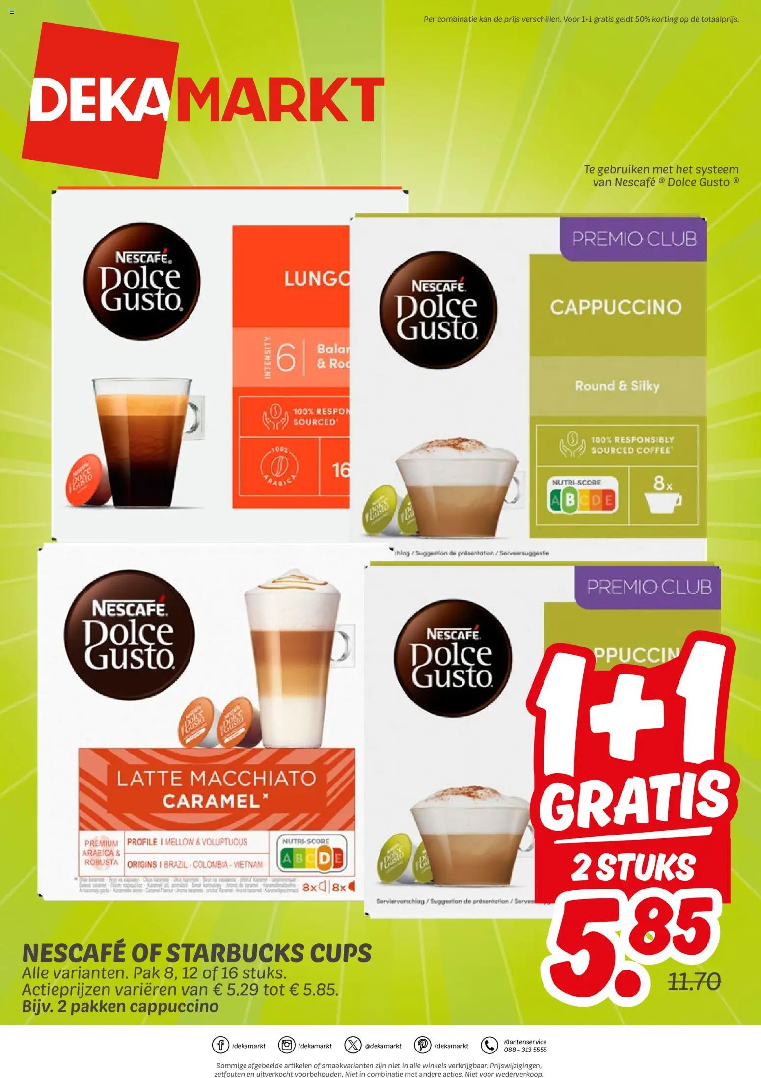 {H1} | Pagina: 28 | Producten: Kan, Nescafe, Cappuccino