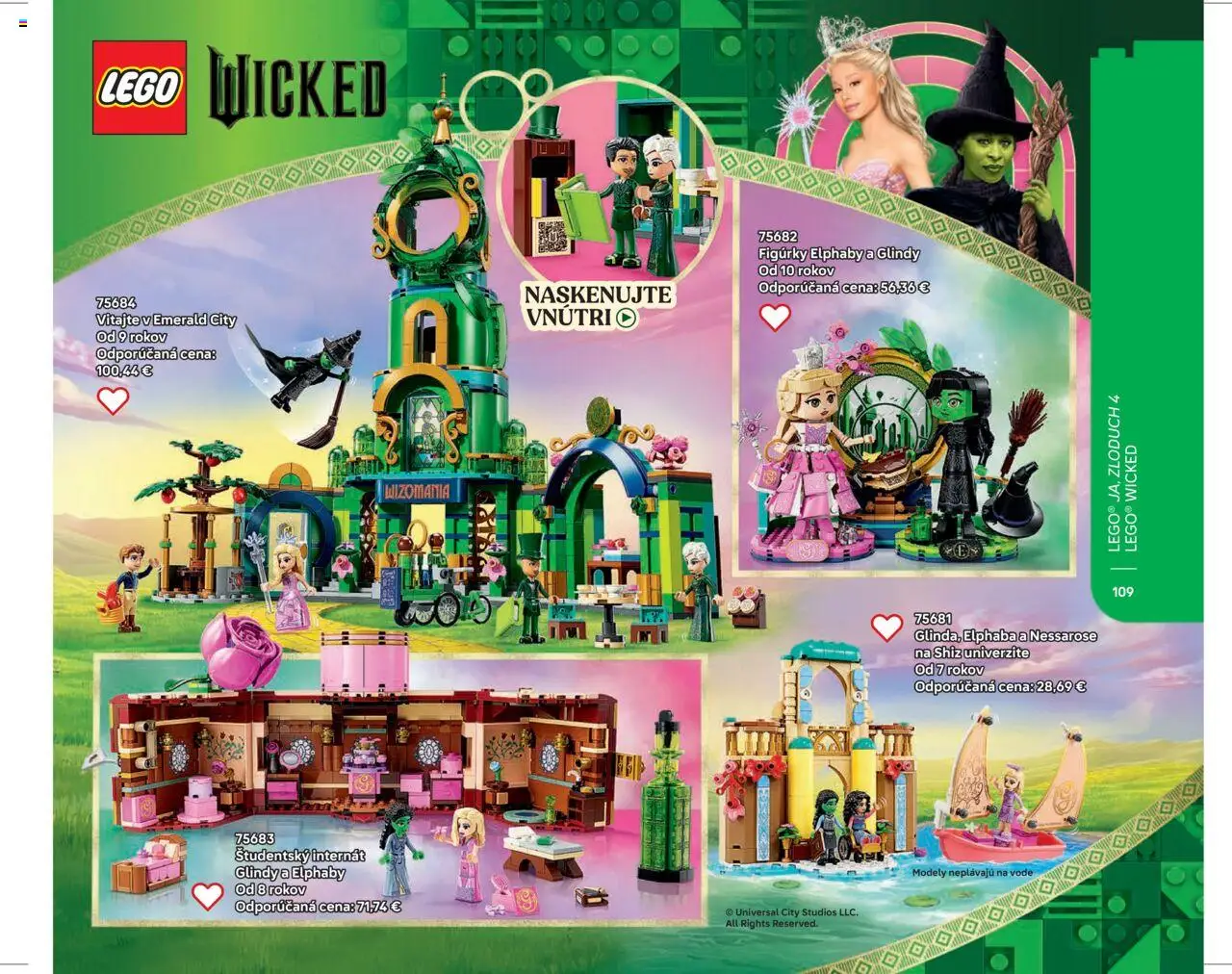 Nové ALLTOYS akcie – leták je platný od 01.06.2025 | Strana: 109 | Produkty: LEGO