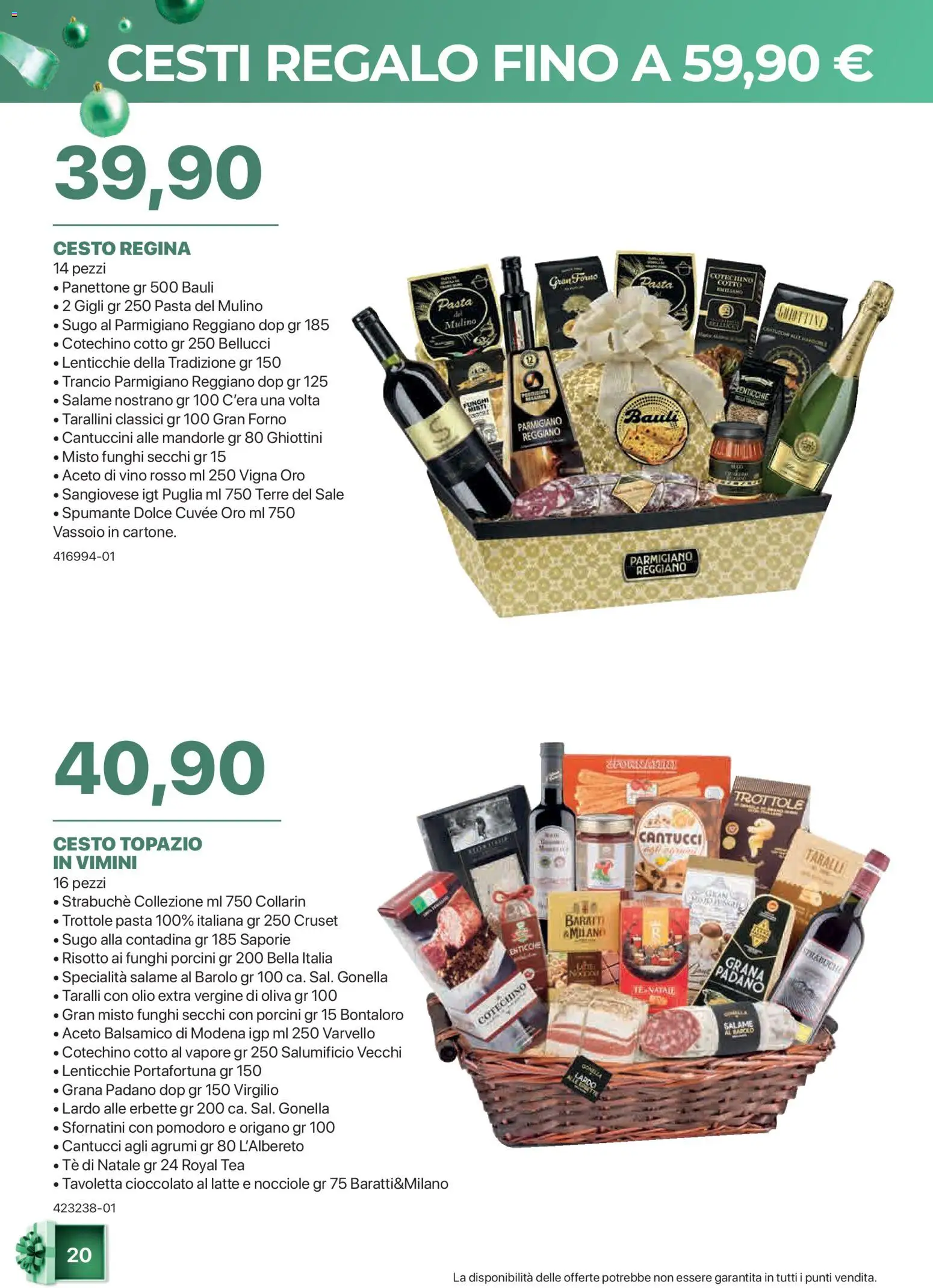 Volantino Sogegross del 05.11.2025 | Pagina: 20 | Prodotti: Tè, Lenticchie, Agrumi, Grana Padano