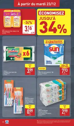 Aldi - Prévisualisation de Aldi - Catalogue de la semaine 52 valide à partir de 23.12.2025 | Page: 23 | Produits: Tefal, Douche, Huile