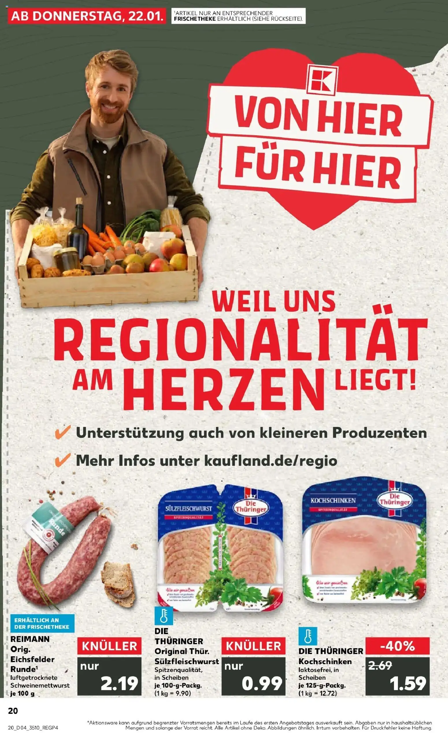 Kaufland prospekt Sömmerda	 – gültig ab 25.01.2026 | Seite: 20