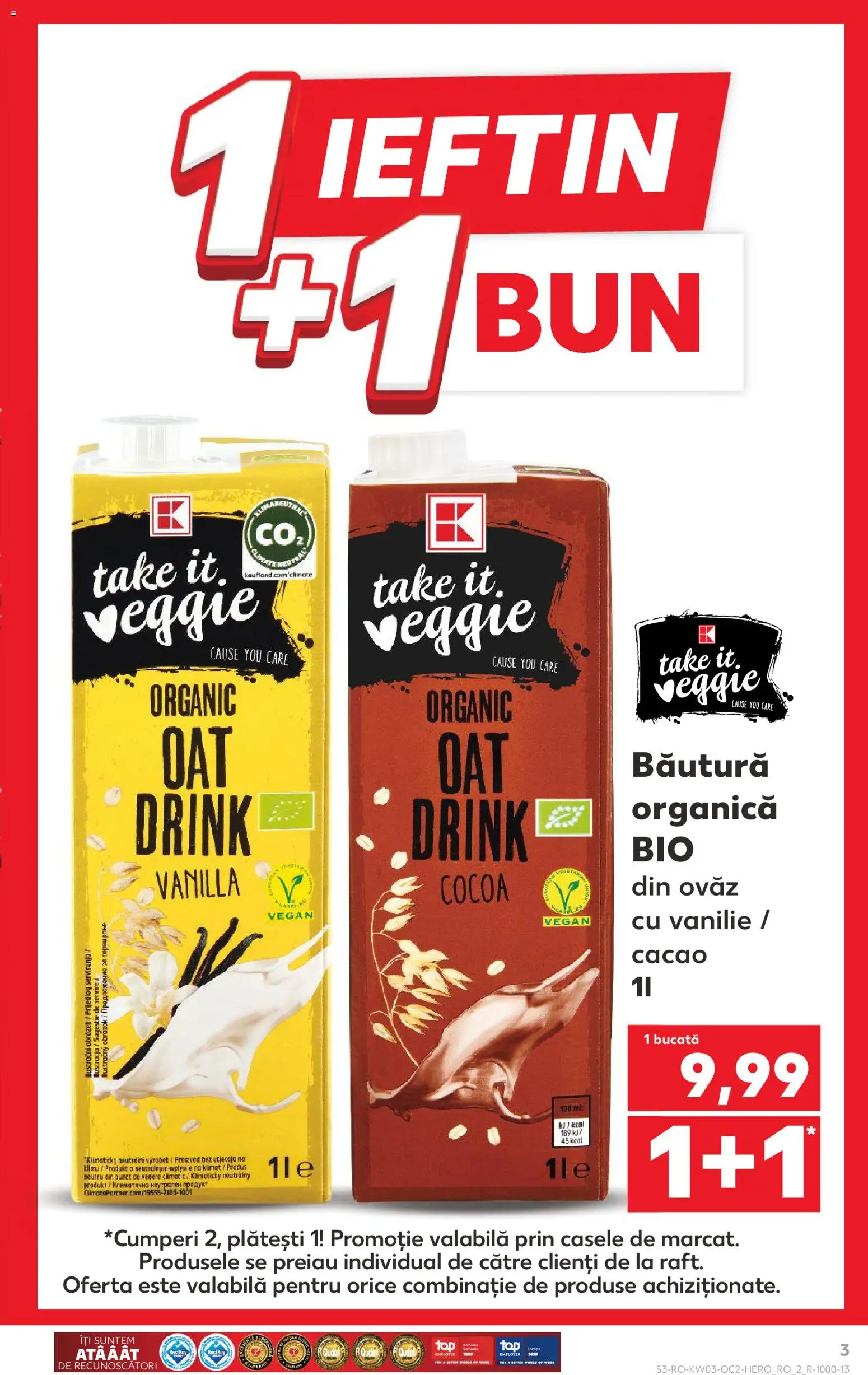 Noul catalog Kaufland – valabil de la 14.01.2026 | Pagină: 3 | Produse: Şerit ödül, Cacao