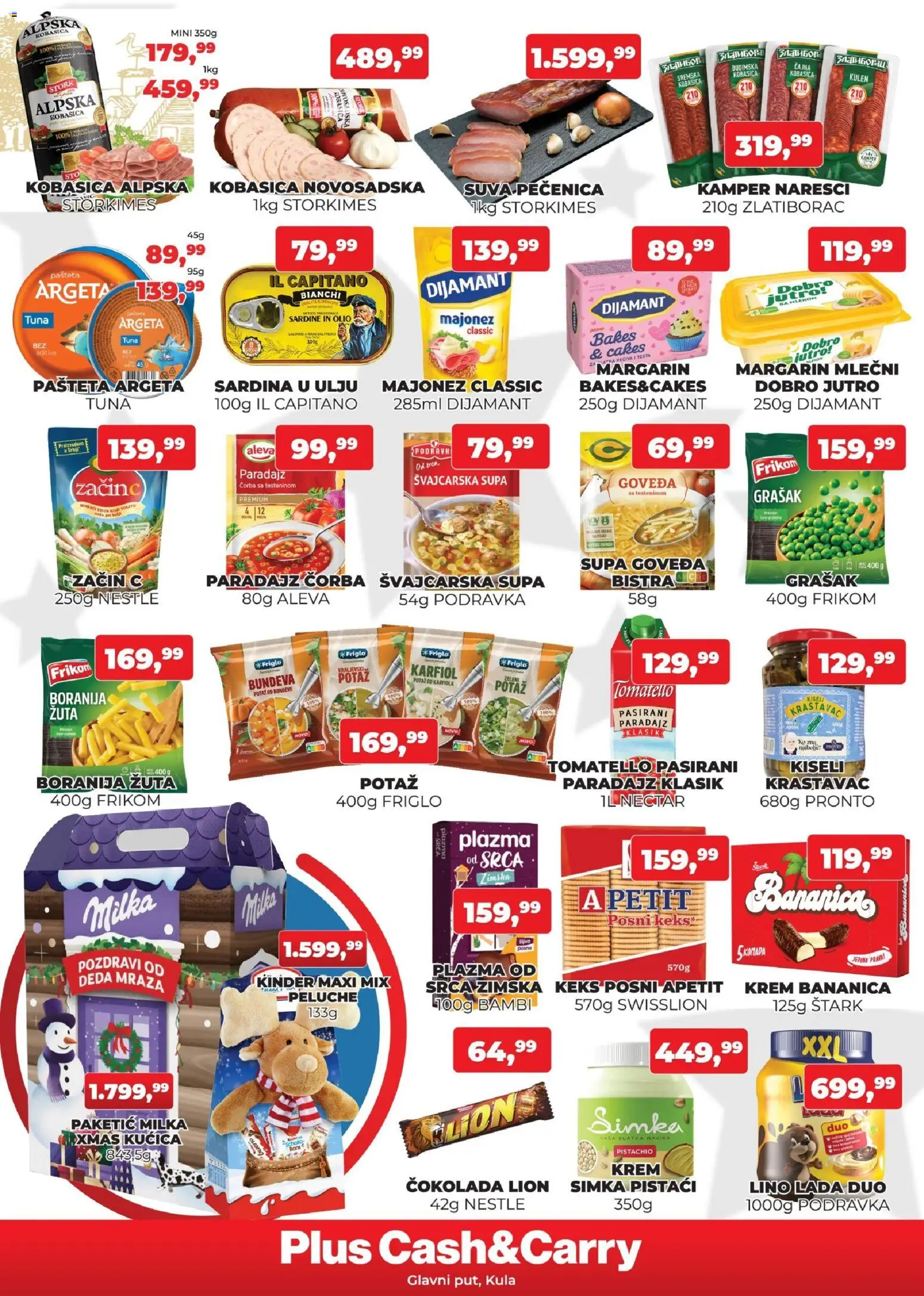 Plus Cash & Carry katalog - važi od 05.12.2025 | Strana: 2 | Proizvode: Boranija, Grašak, Plazma, Sardina