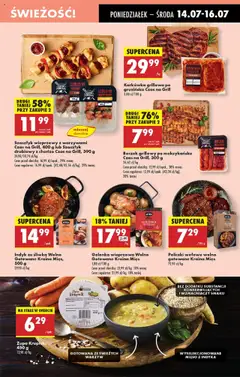 Biedronka gazetka od 14.07.2025 | Strona: 29 | Produkty: Kraina mięs, Grill, Wolno gotowane, Golonka wieprzowa