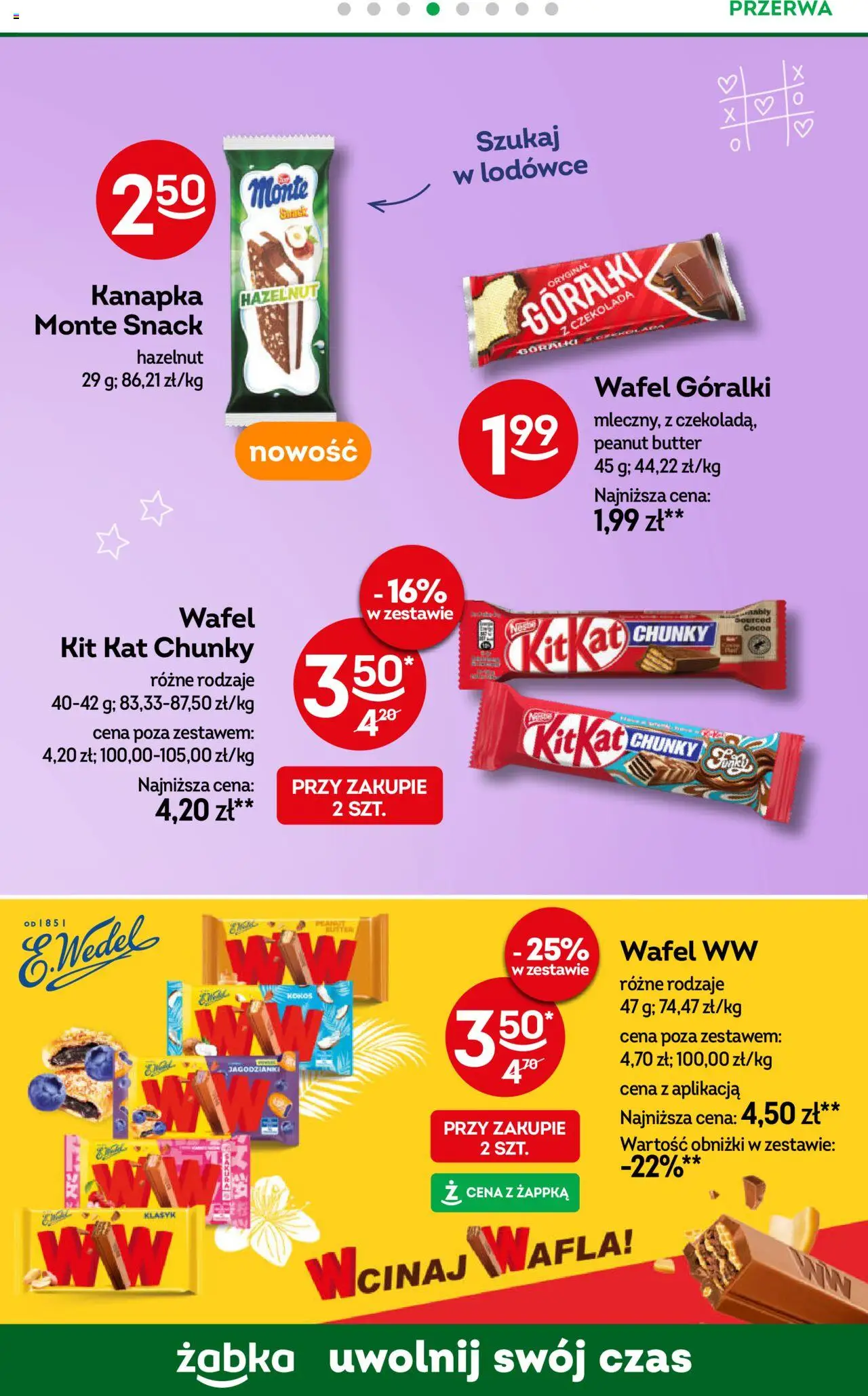 Żabka Gazetka od 08.10.2025 | Strona: 59 | Produkty: Czekolada