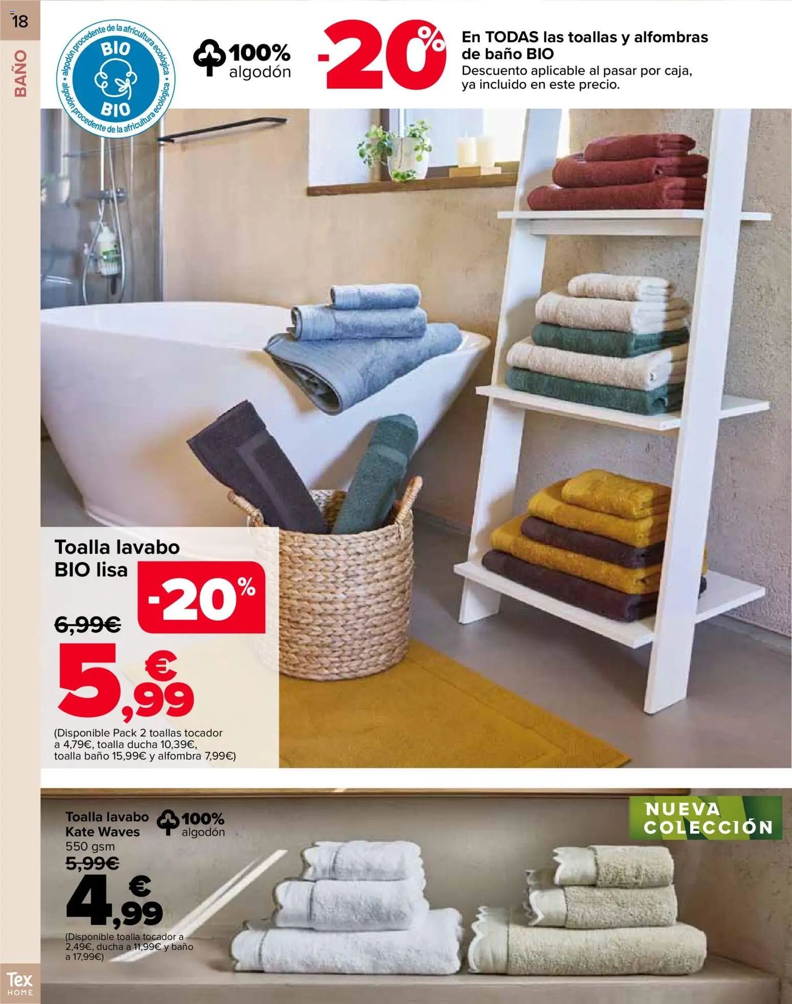 Carrefour folleto │ válido desde el 09.01.2026 | Página: 18 | Productos: Lavabo, Baño, Ducha, Alfombra