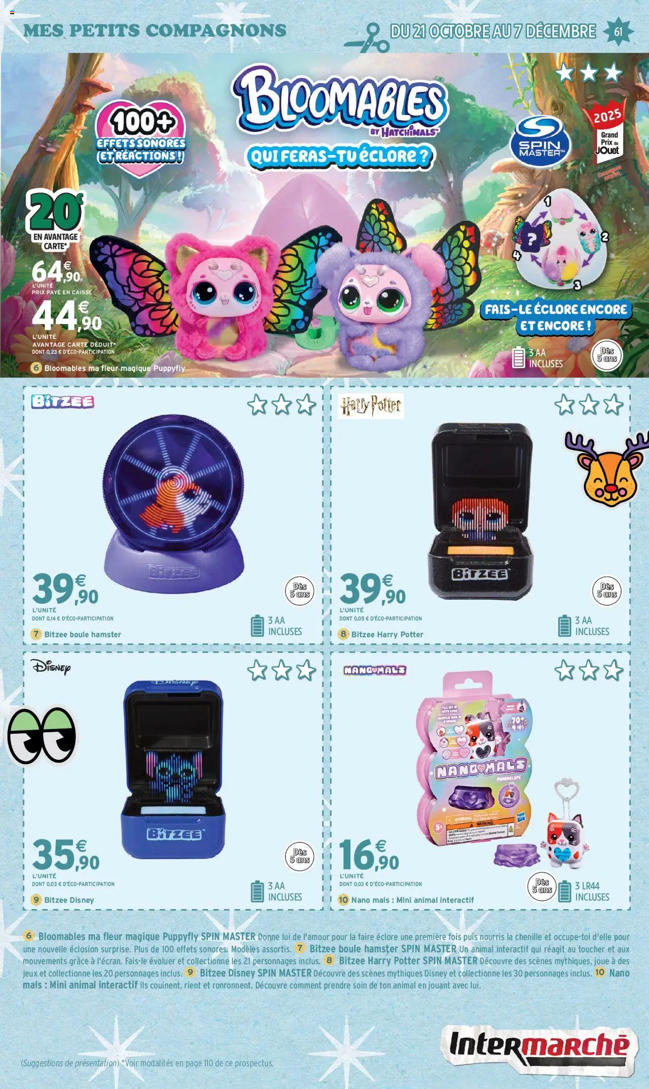 {H1} | Page: 61 | Produits: Bitzee, Jeux