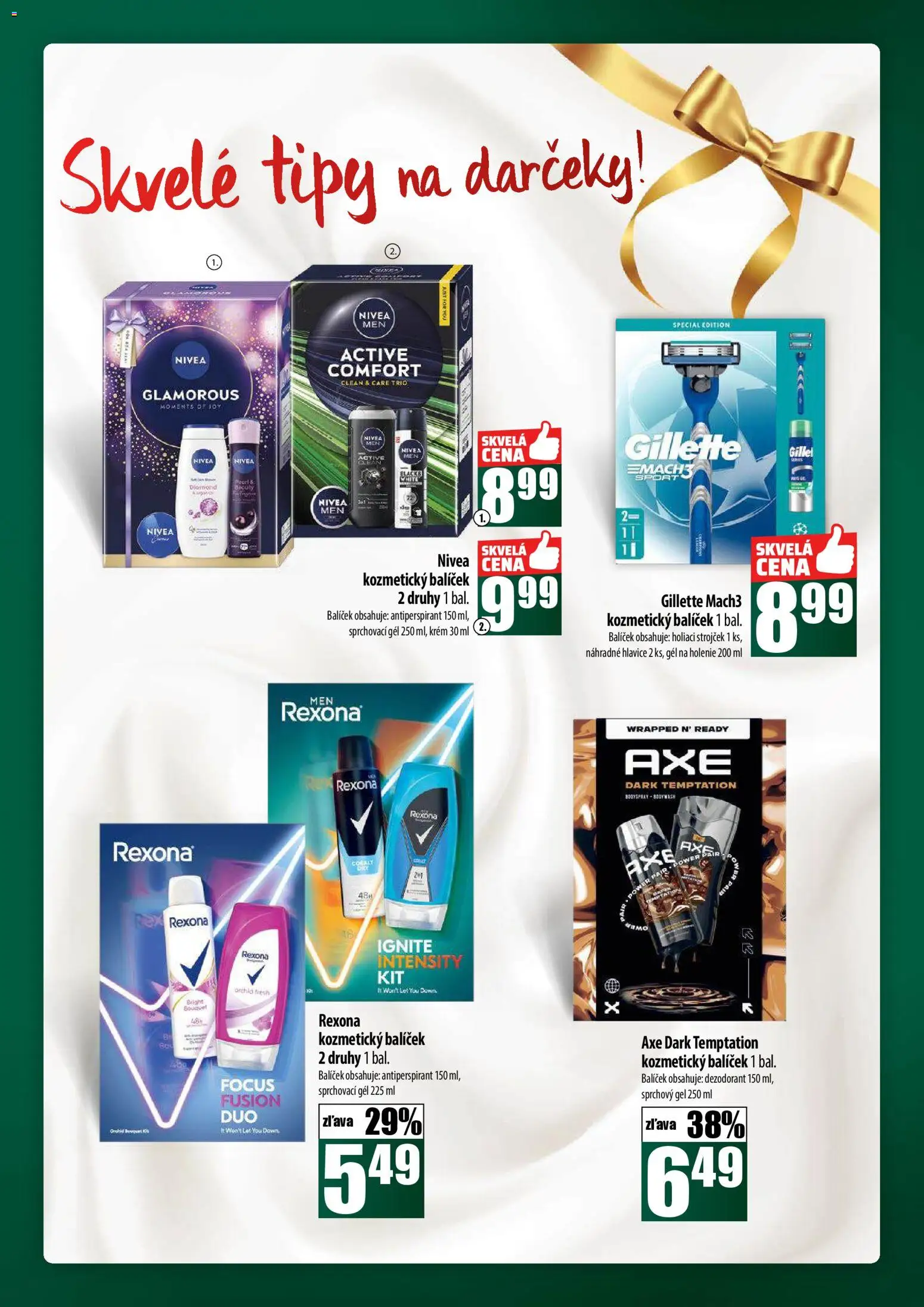 Nové COOP Jednota akcie – leták je platný od 27.11.2025 | Strana: 65 | Produkty: Strojček, Holiaci strojček, Dezodorant