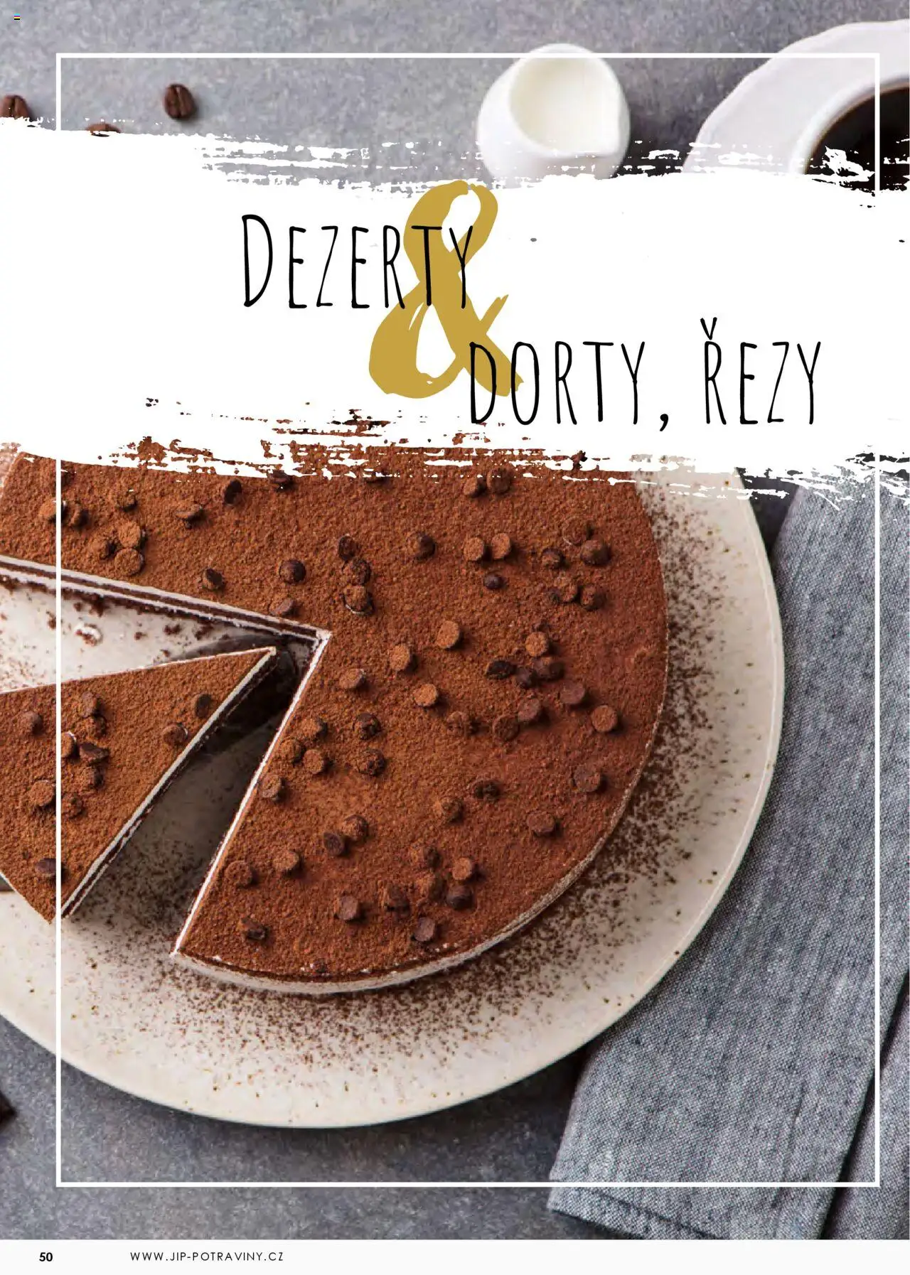 Jip katalog - Pečivo 2025 od 01.01.2025 | Strana: 50 | Produkty: Dezerty