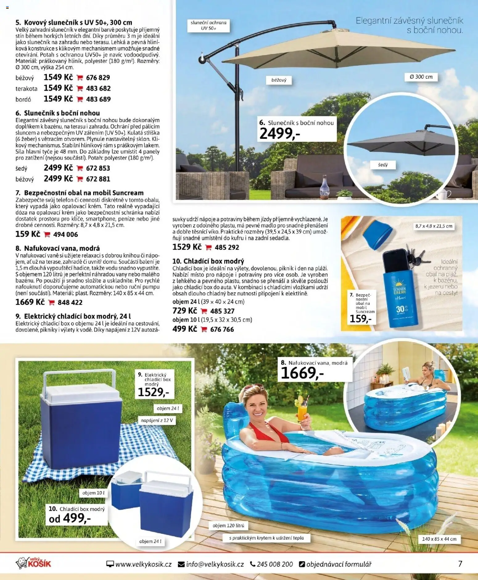 Velký Košík katalog duben 2026 od 01.04.2026 | Strana: 7 | Produkty: Dóza, Telefon, Madlo, Potraviny