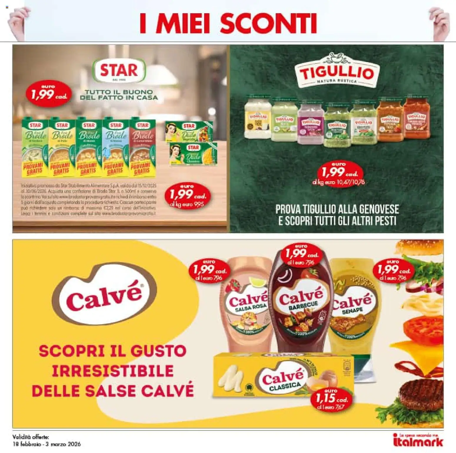 Volantino Italmark del 18.02.2026 | Pagina: 29 | Prodotti: Salsa, Barbecue, Senape