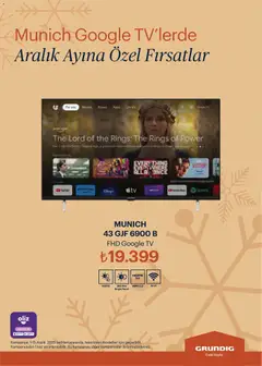 01.12.2025 tarihinden itibaren geçerli olan Arçelik kataloğu önizlemesi | Sayfa: 98 | Ürünler: TV, Televizyon, Video