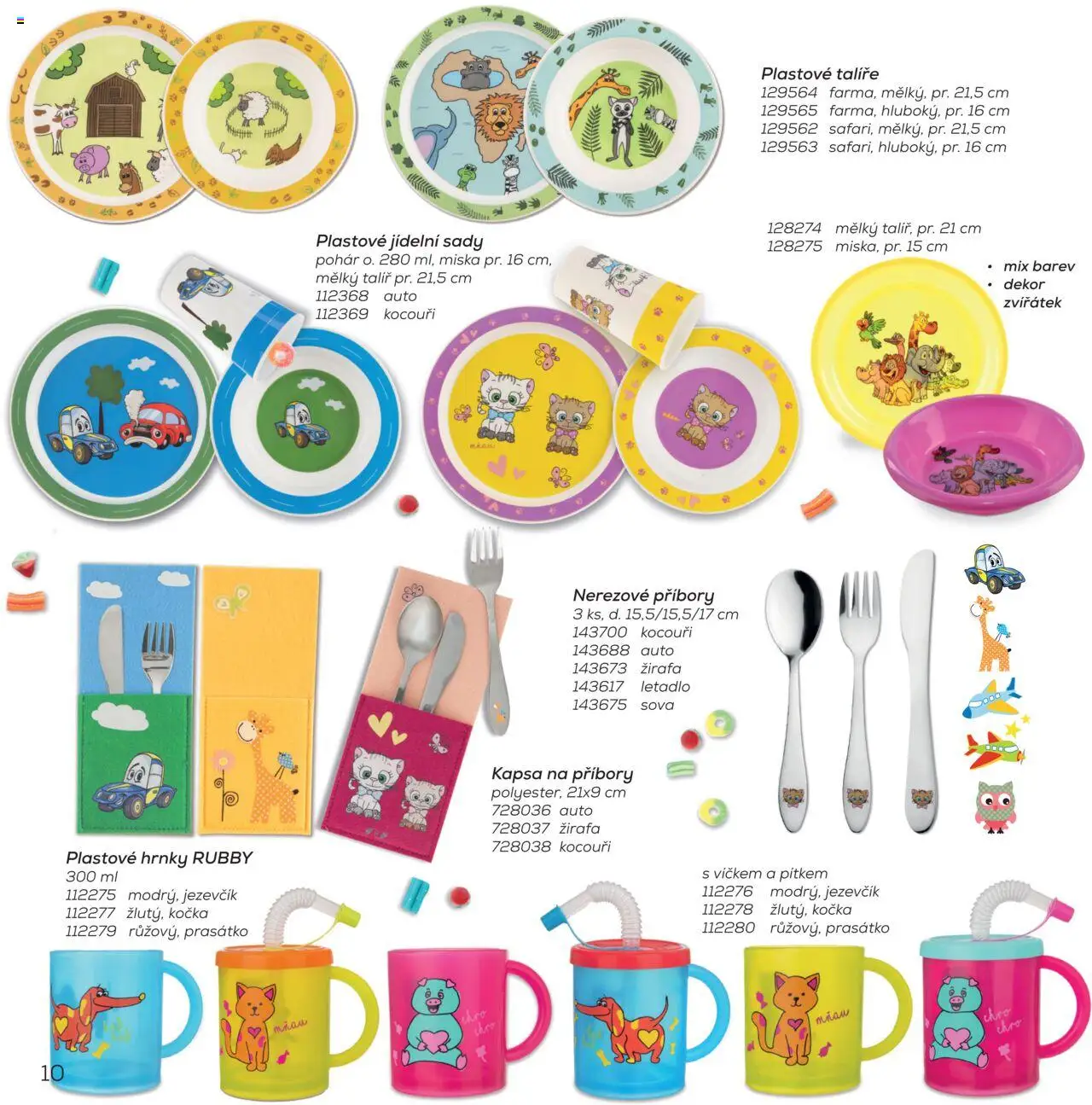Orion katalog - Gastro nádobí od 01.03.2025 | Strana: 10 | Produkty: Talíře, Miska, Talíř, Plastové talíře