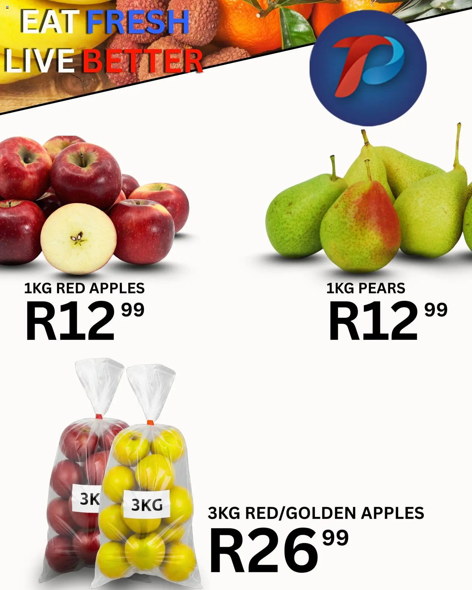 New Take n Pay catalogue – valid from 06.03.2026 | Page: 8 | Products: Pears, Apples