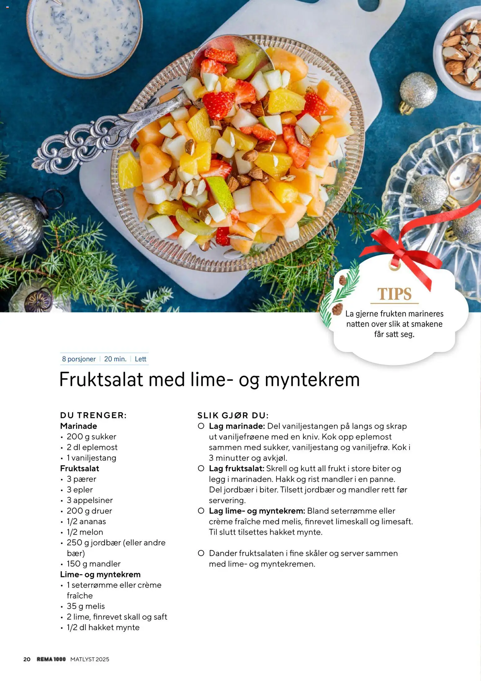 {H1} | Side: 20 | Produkter: Appelsiner, Sukker, Biltong knife, Grepfrut