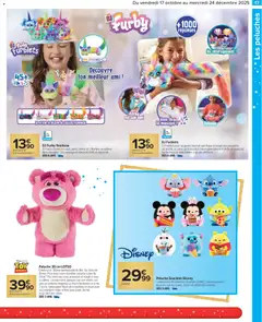 Carrefour Market - Prévisualisation de Carrefour Market La saison des jouets est ouverte valide à partir de 17.10.2025 | Page: 17 | Produits: Peluche, Ours en peluche