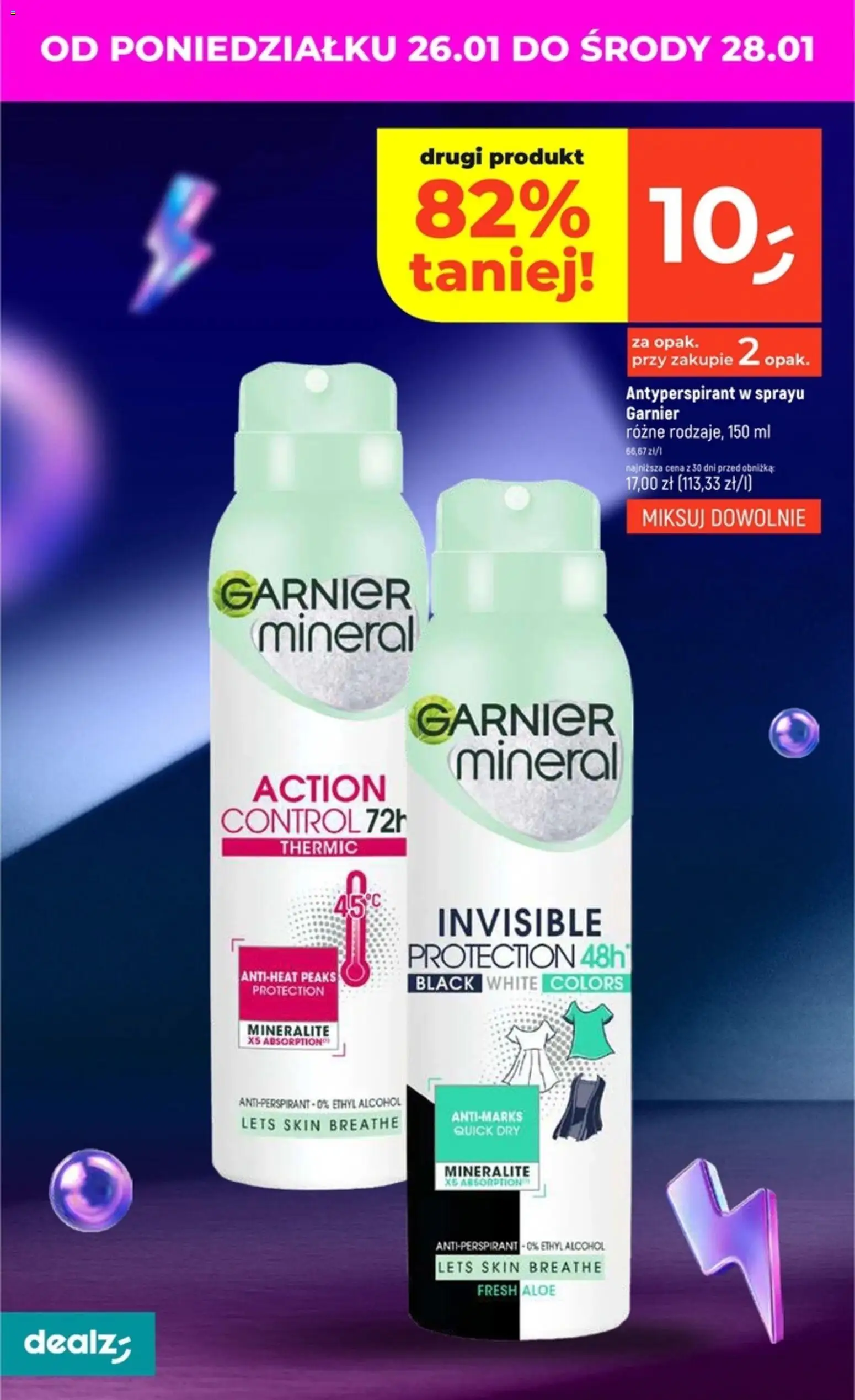 Dealz Gazetka od 22.01.2026 | Strona: 40 | Produkty: Antyperspirant