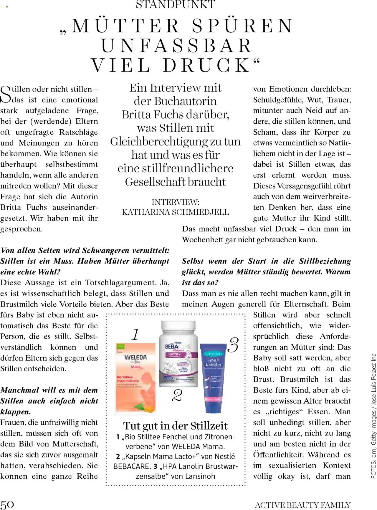dm drogerie markt Active Beauty Family gültig ab 01.10.2025 | Seite: 50