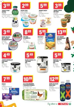 Spar Gazetka - Żyj zdrowo od 10.09.2025 | Strona: 3 | Produkty: Jogurt vege, Jogurt naturalny, Masło, Ser